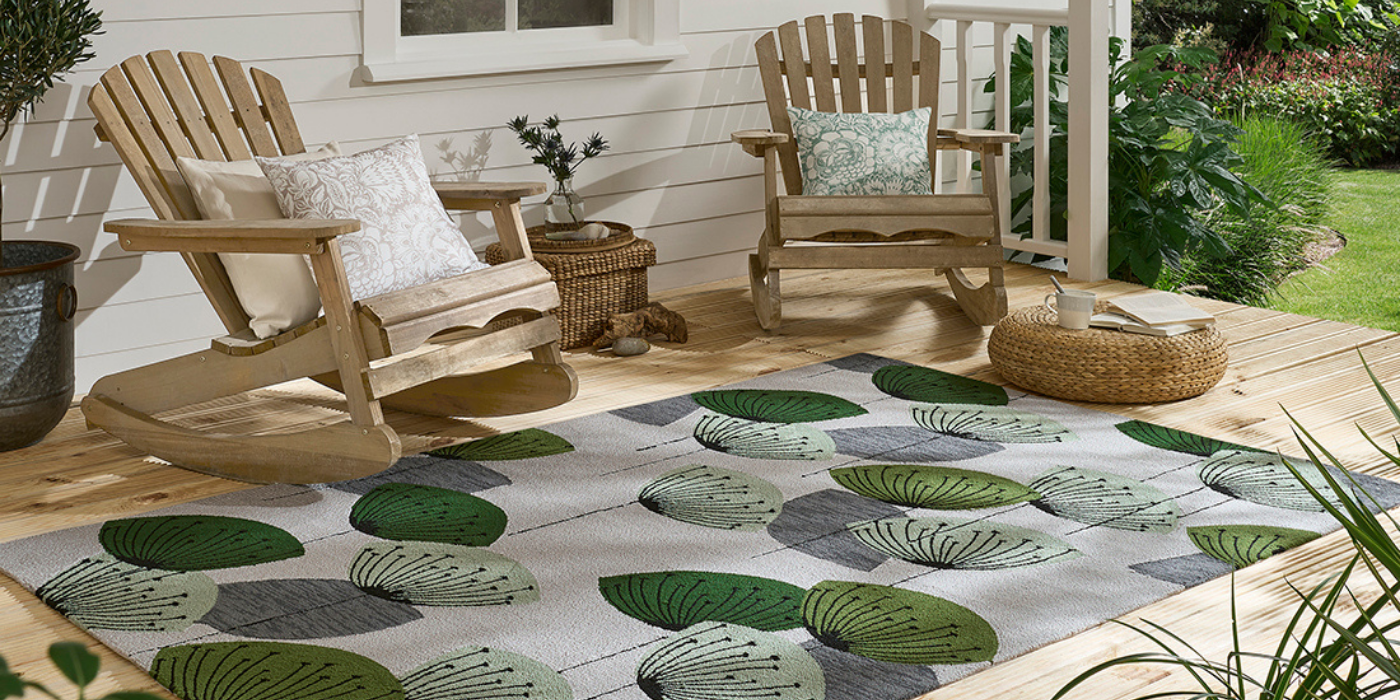 How to Style an Outdoor Rug