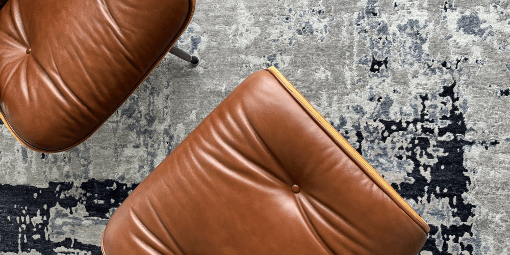 Riviera Handwoven Wool and Bamboo Silk Rug