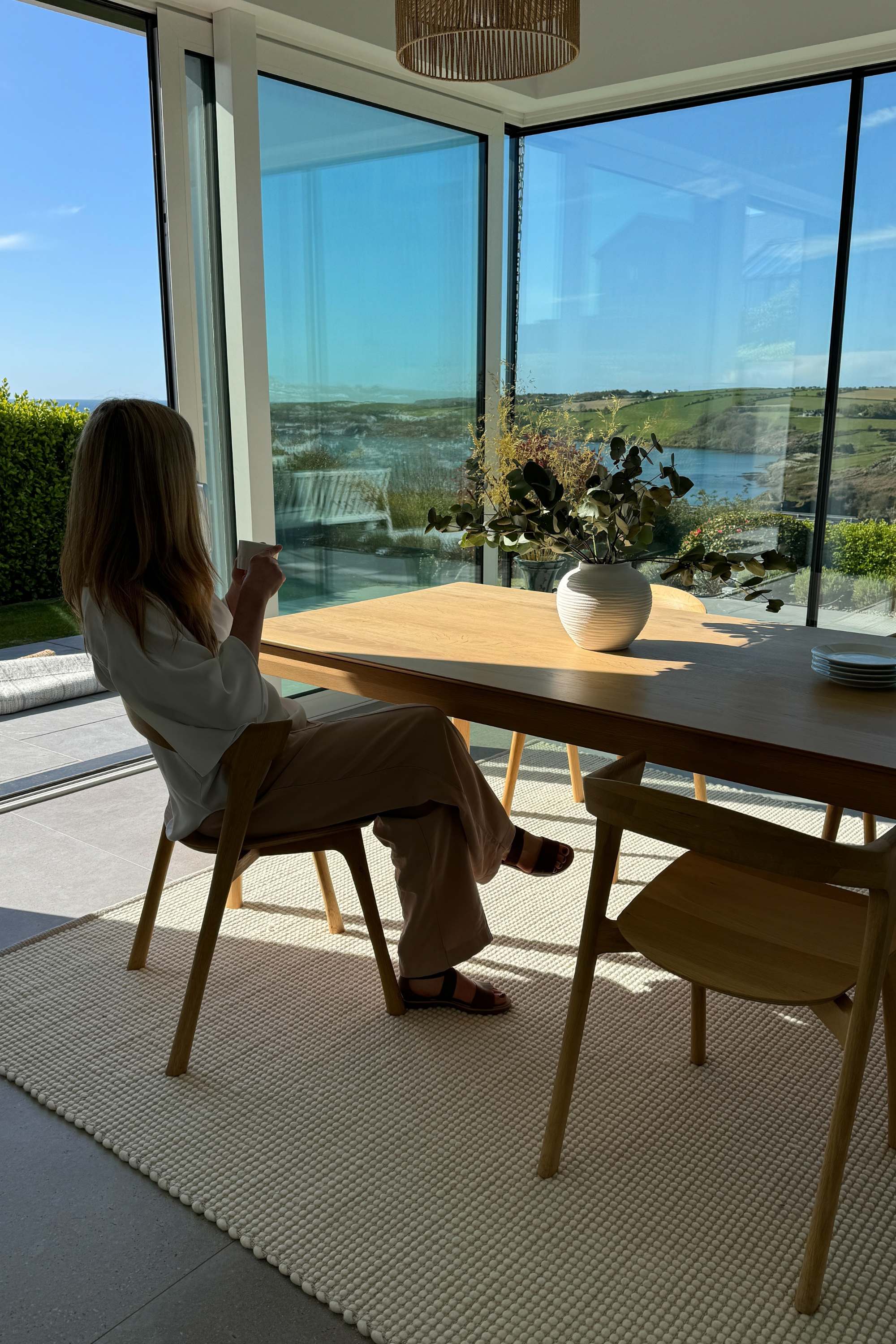 Blasket White Rug