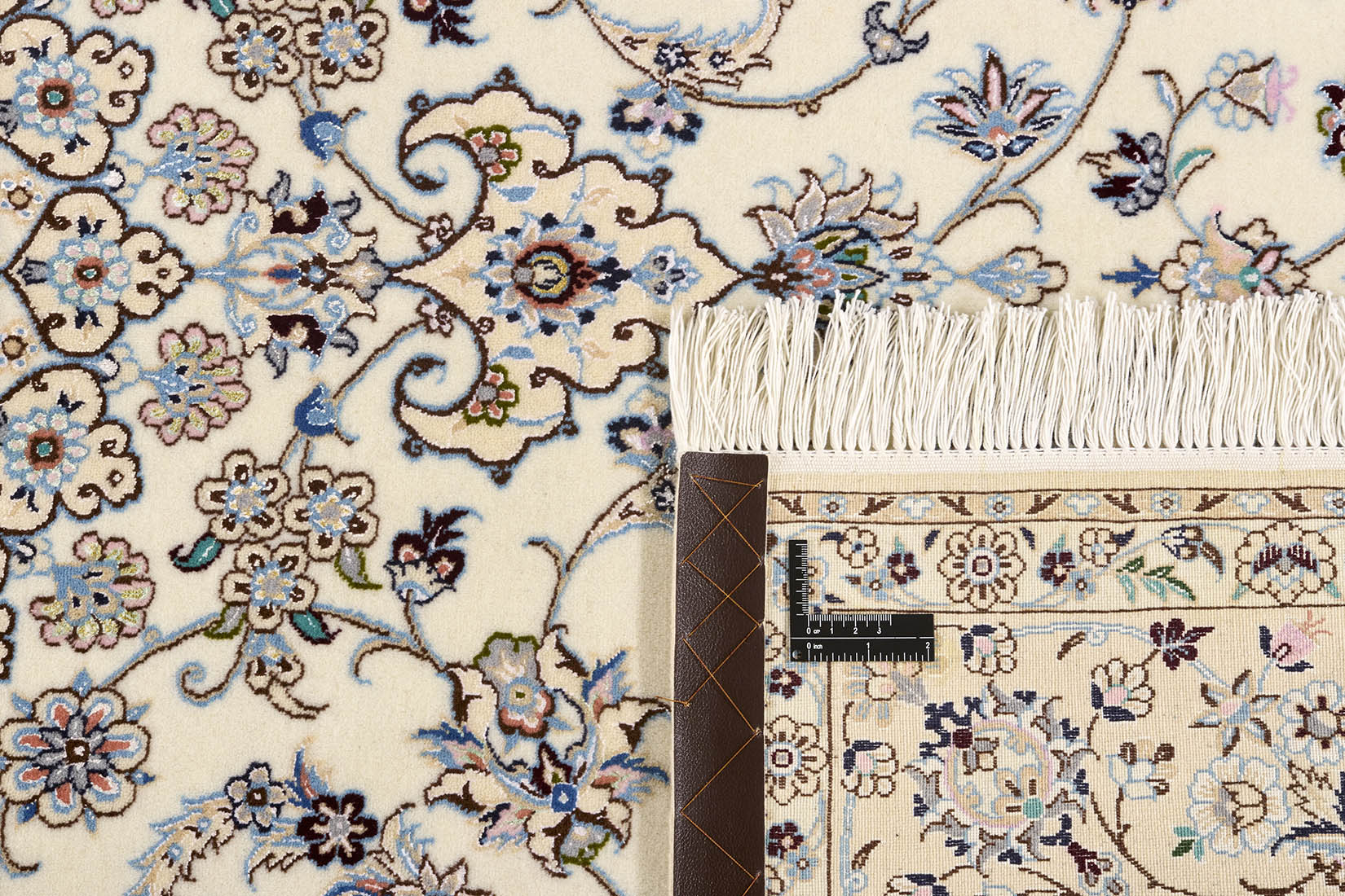 ivory and blue
