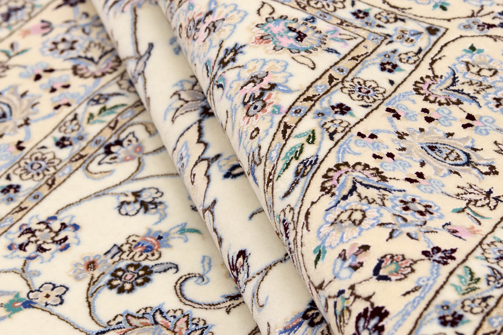 ivory and blue