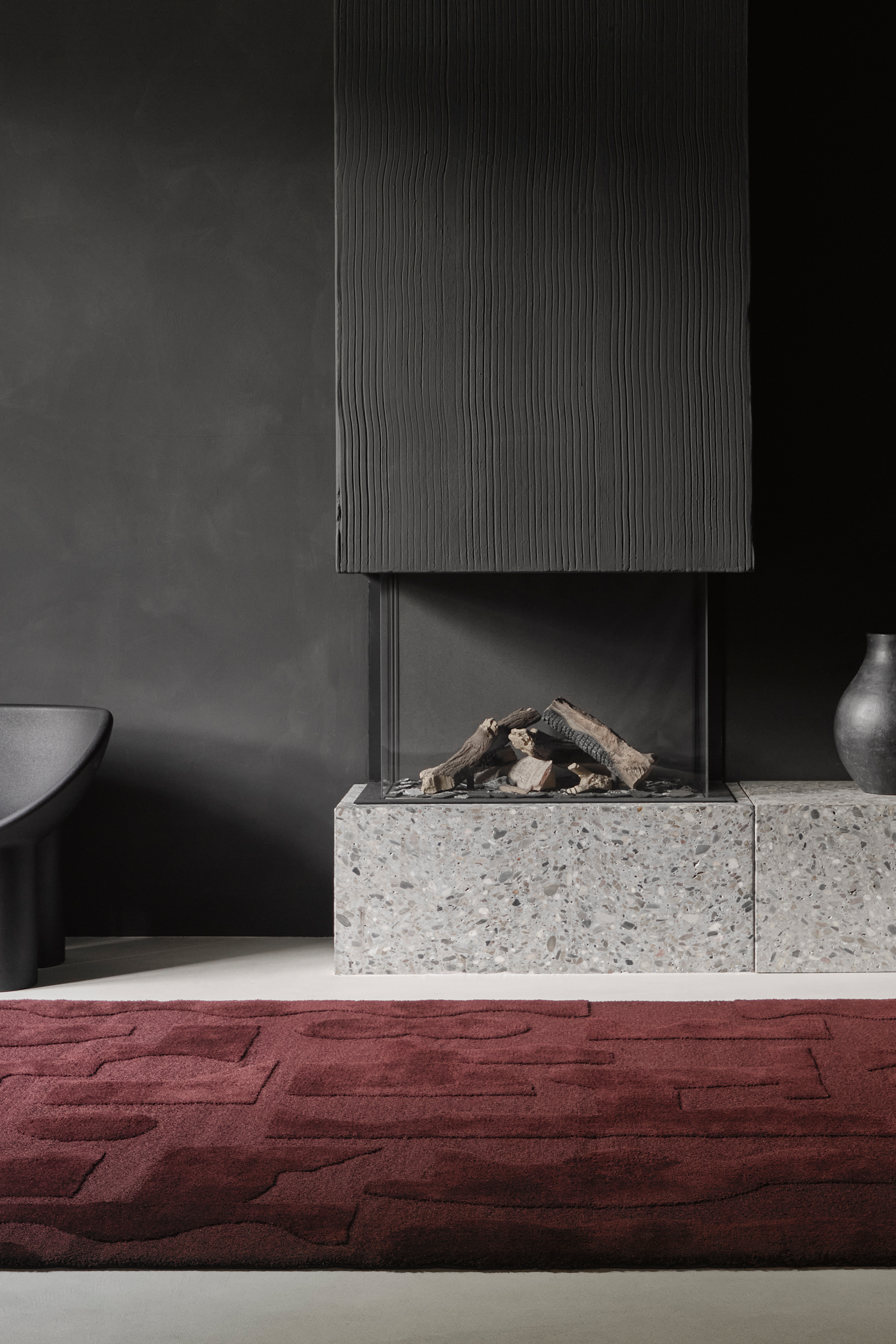 Brink & Campman Mural Modest Burgundy 121100
