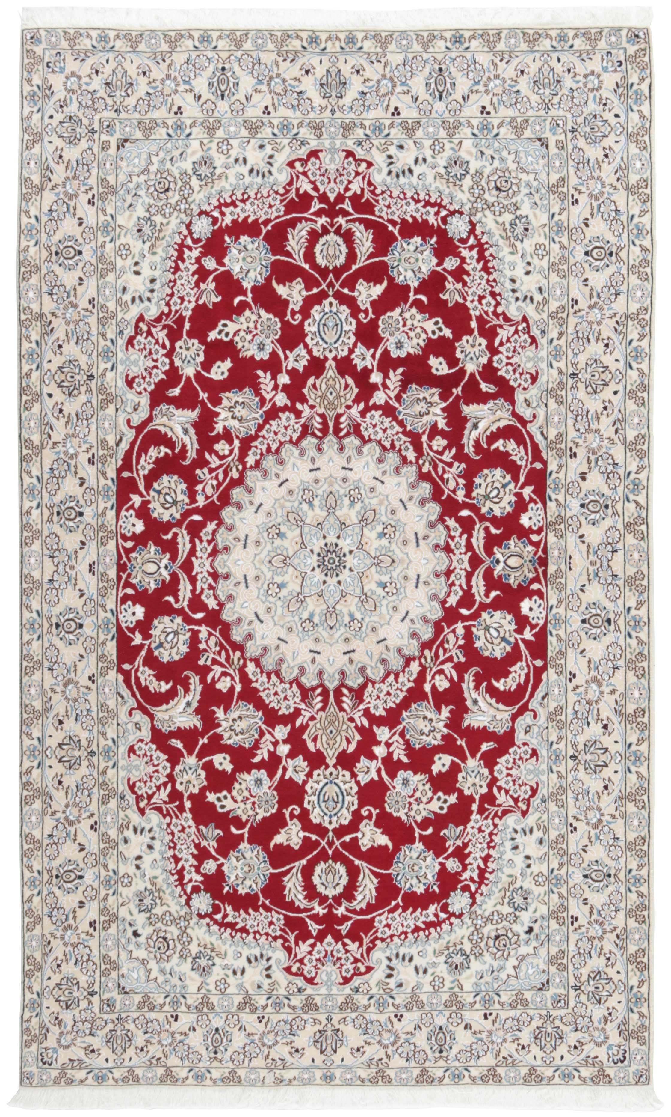 Area rug with geometric design in grey