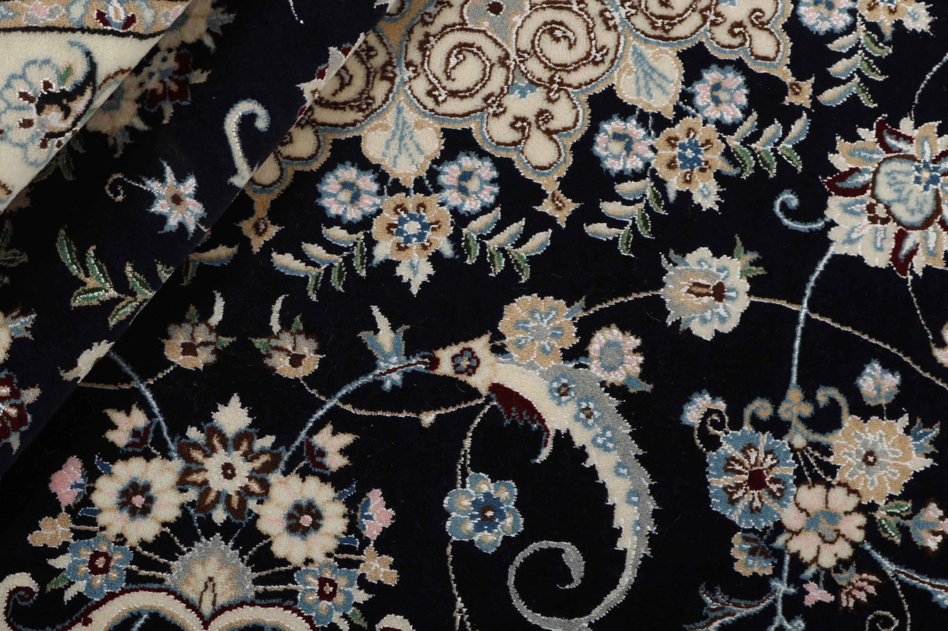 blue and black