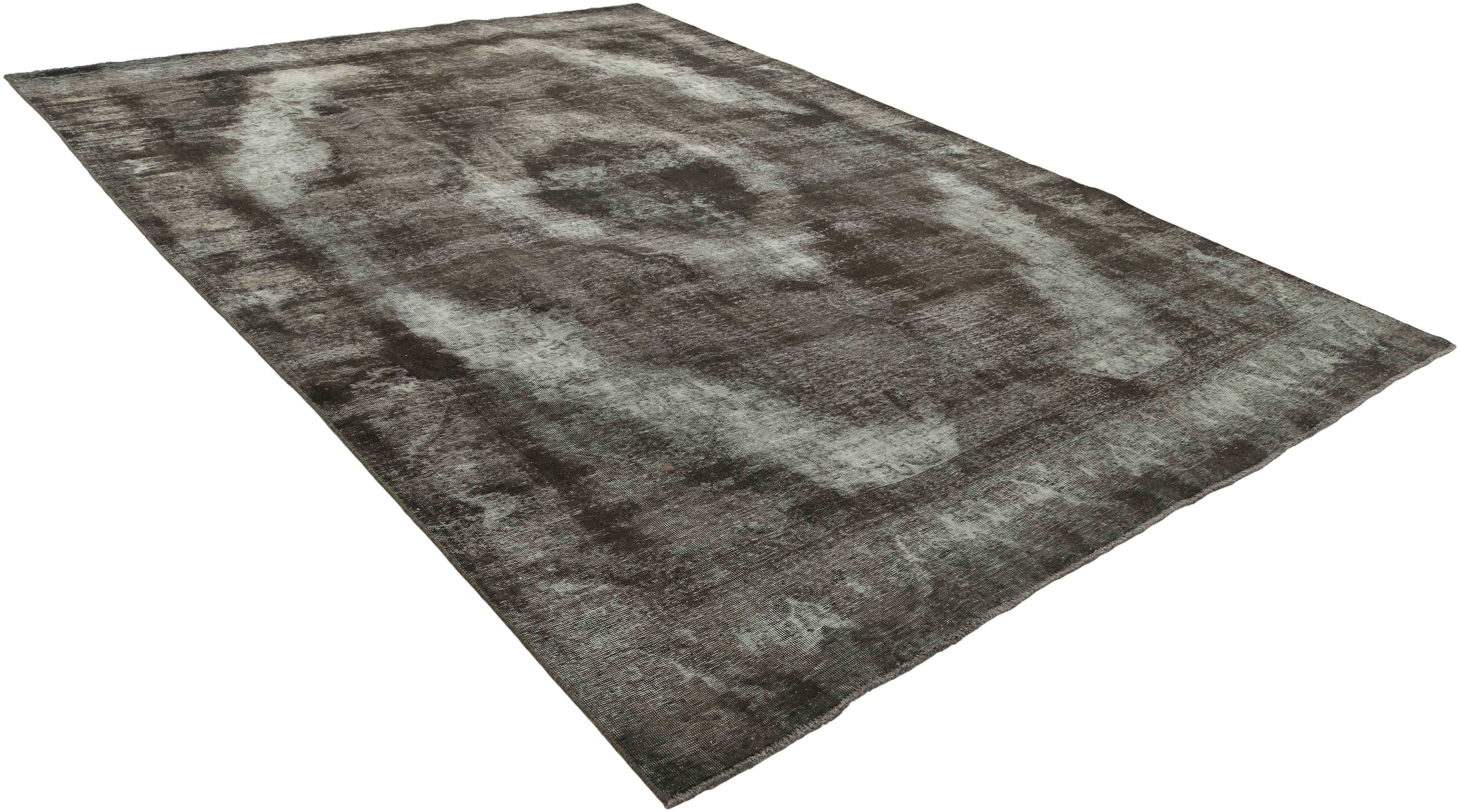 black vintage persian rug
