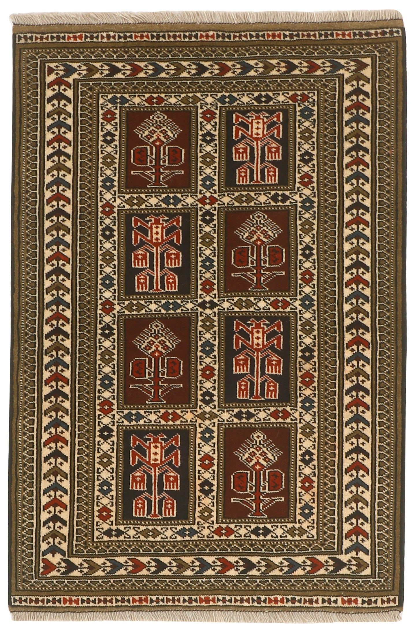 authentic red and black persian rug