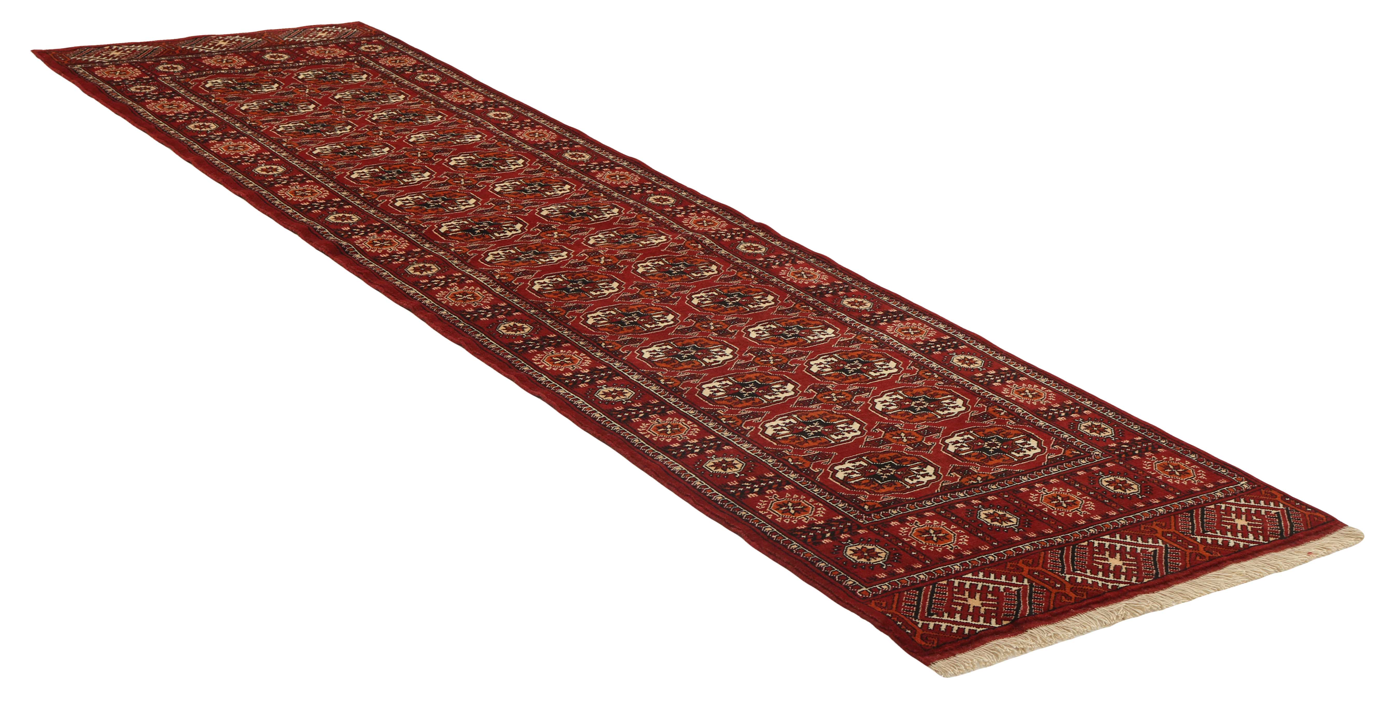 red and black persian runner