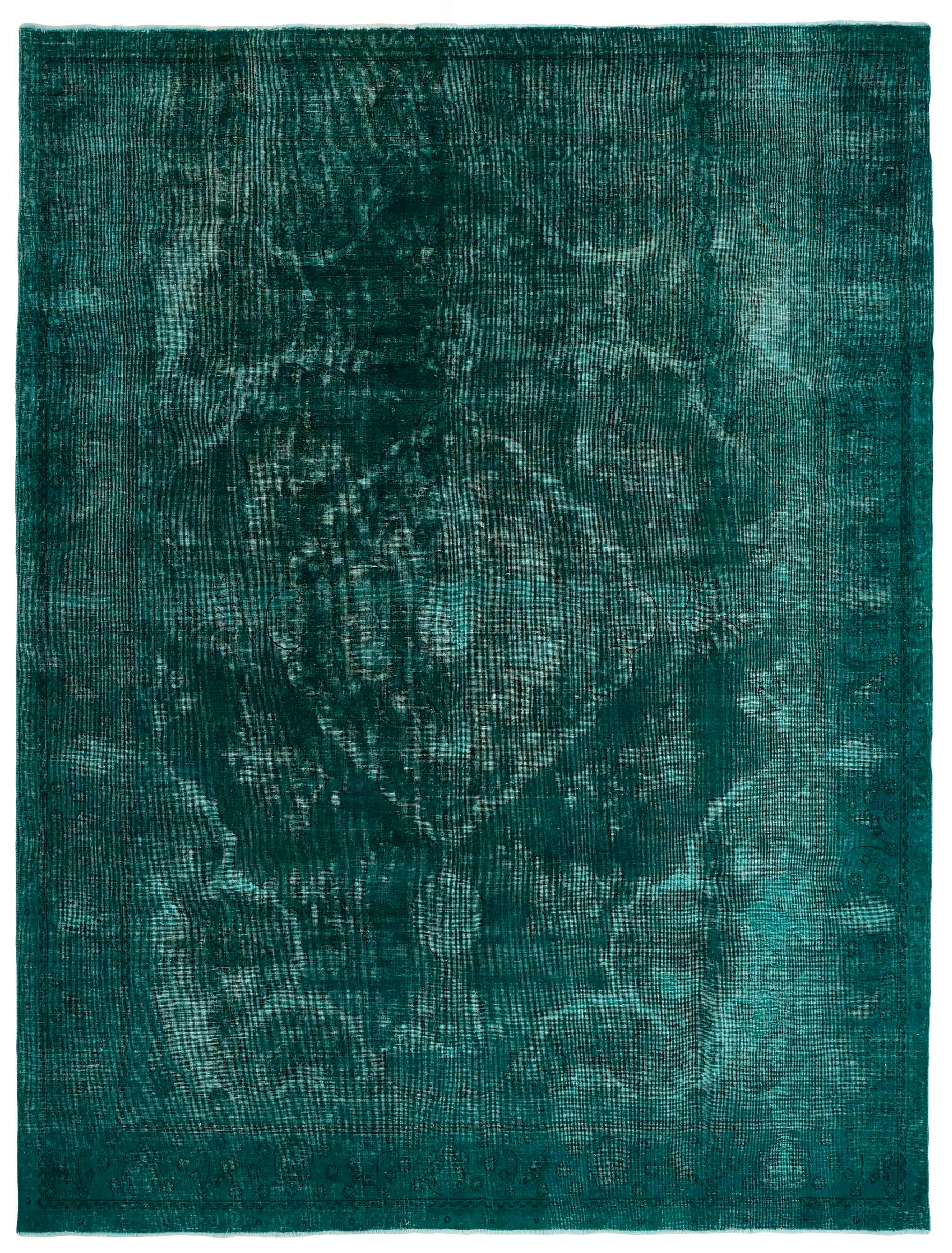 blue vintage persian rug