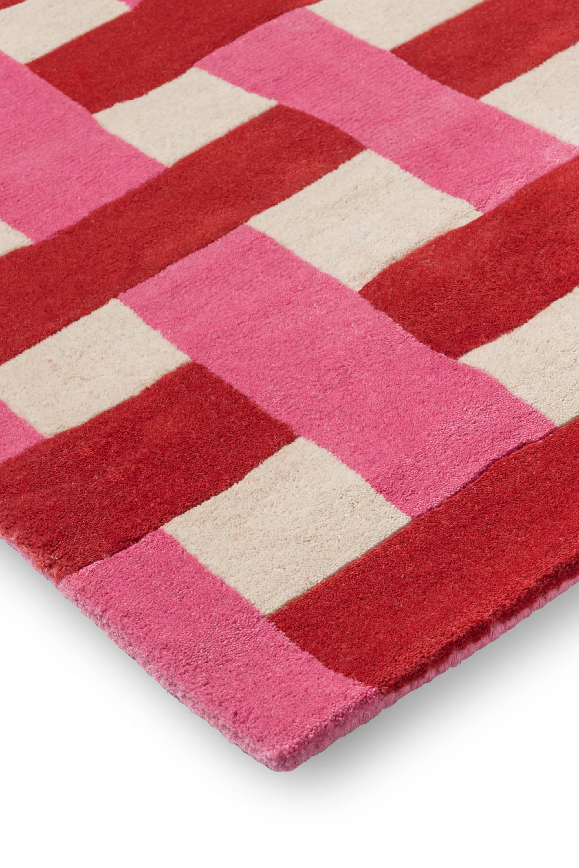 Harlequin Basketweave Coral/Rose 144102