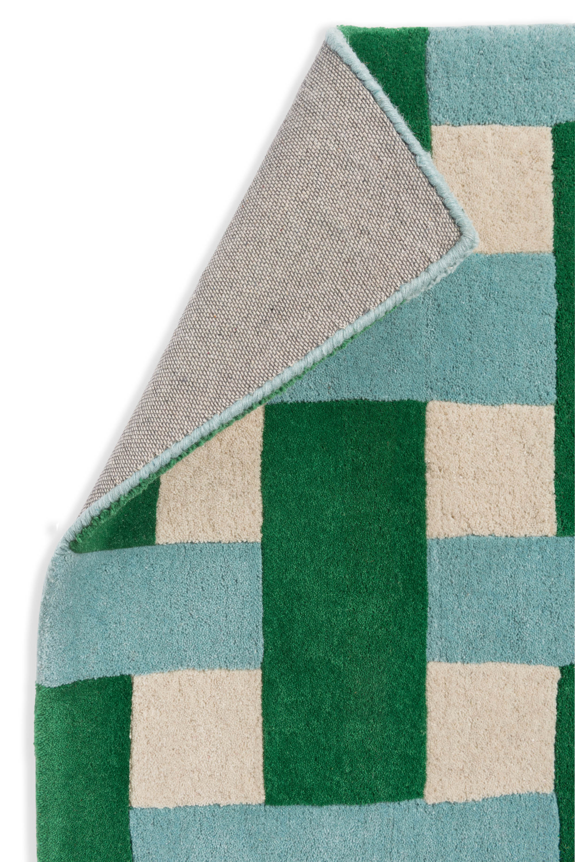 Harlequin Basketweave Emerald/Aquamarine 144107