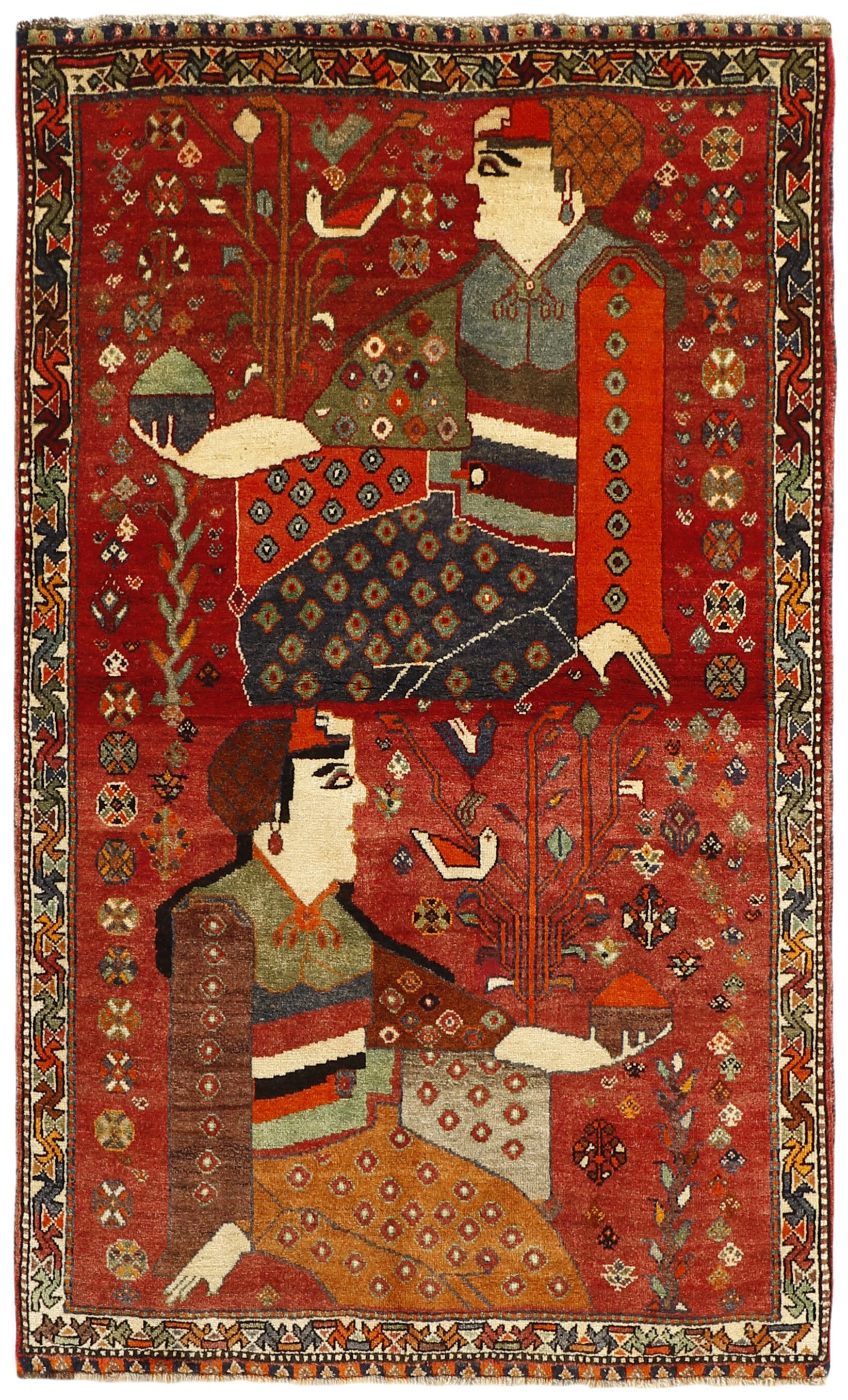 Kashghai Old Figural
