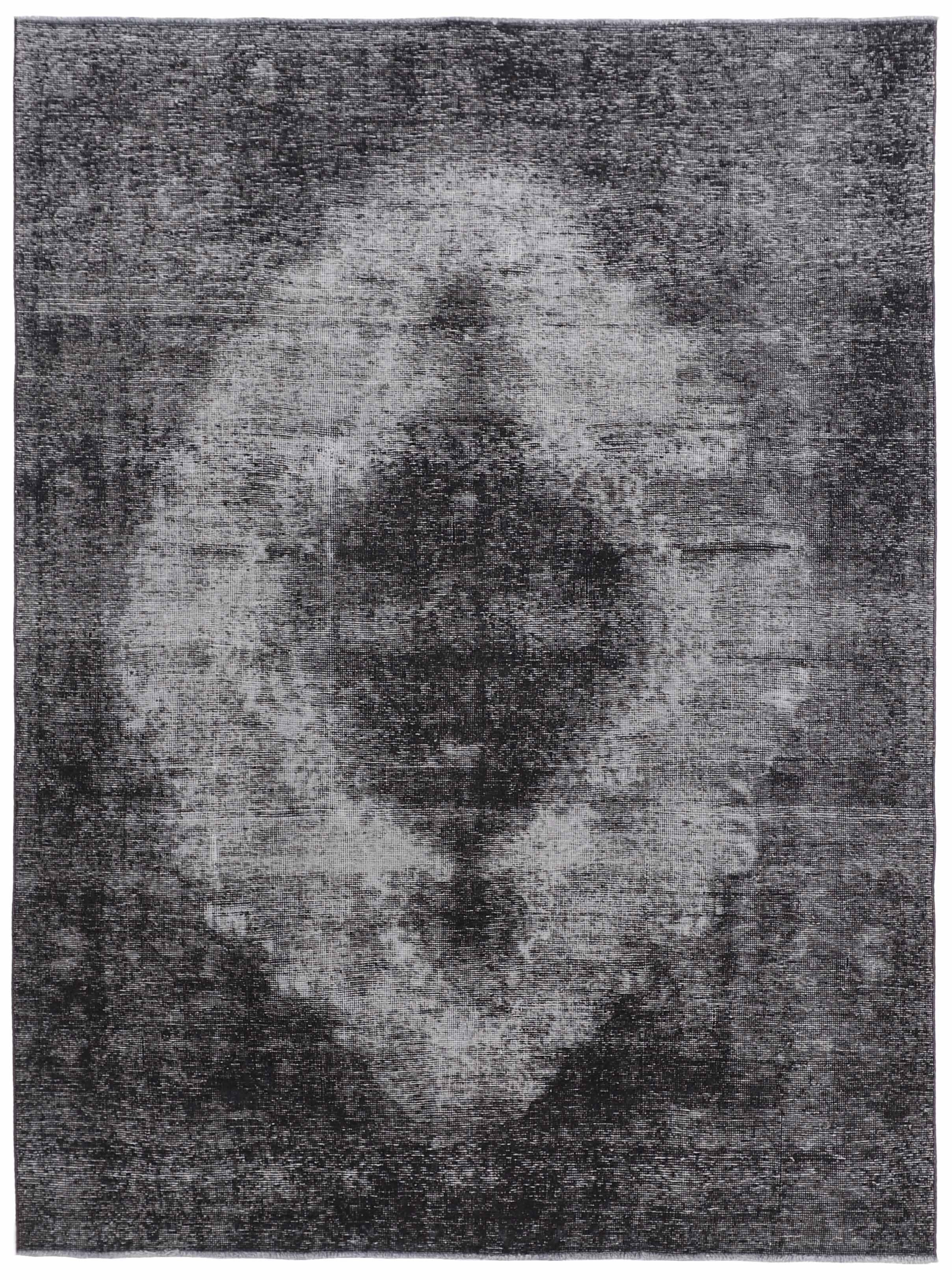 black vintage persian rug