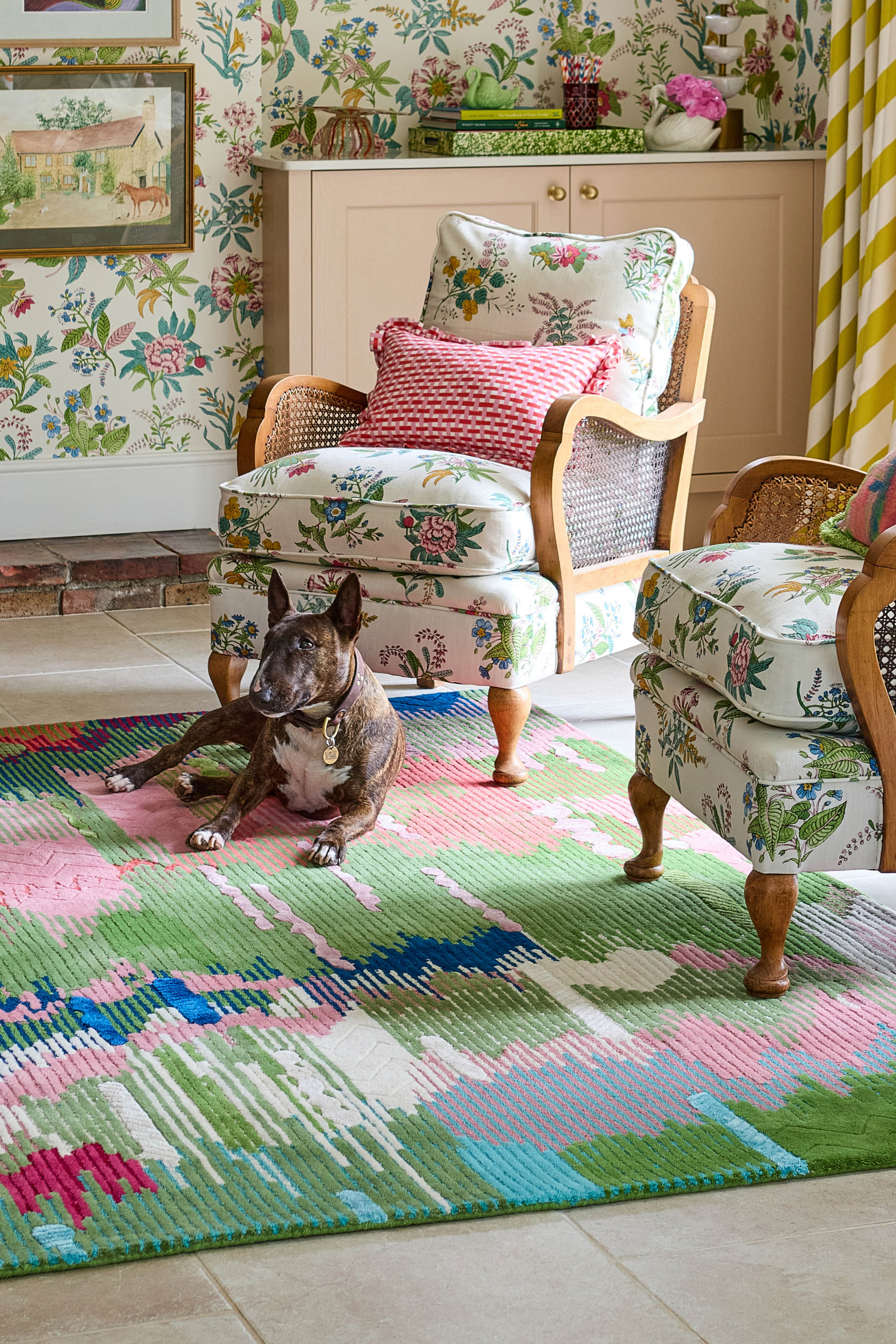 Harlequin Wilderness Peridot/Emerald 144507