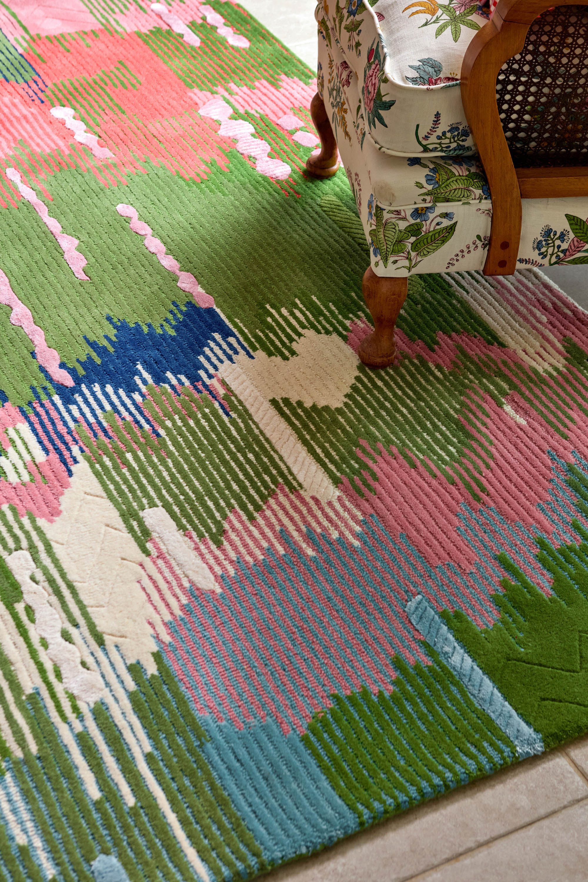 Harlequin Wilderness Peridot/Emerald 144507