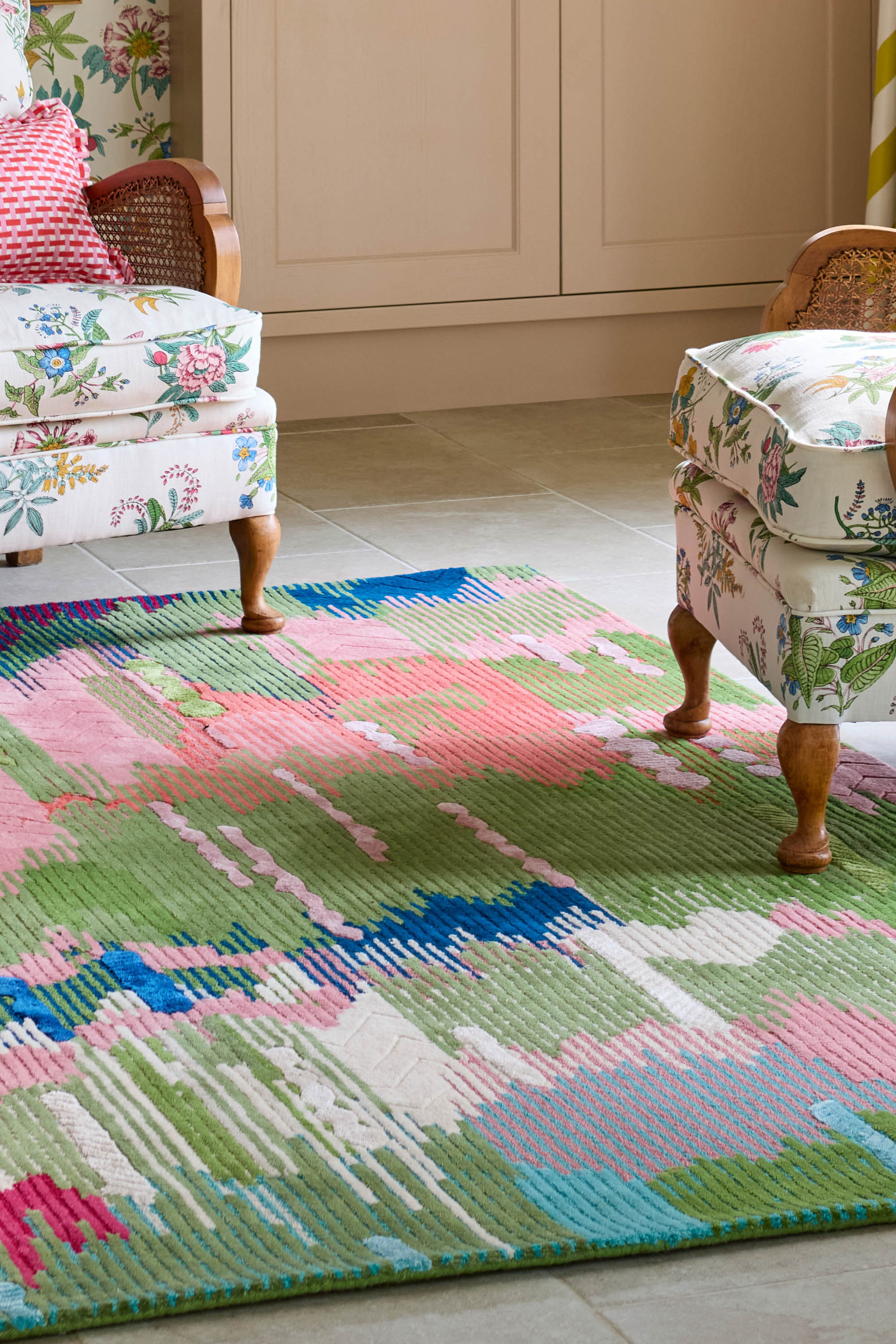 Harlequin Wilderness Peridot/Emerald 144507