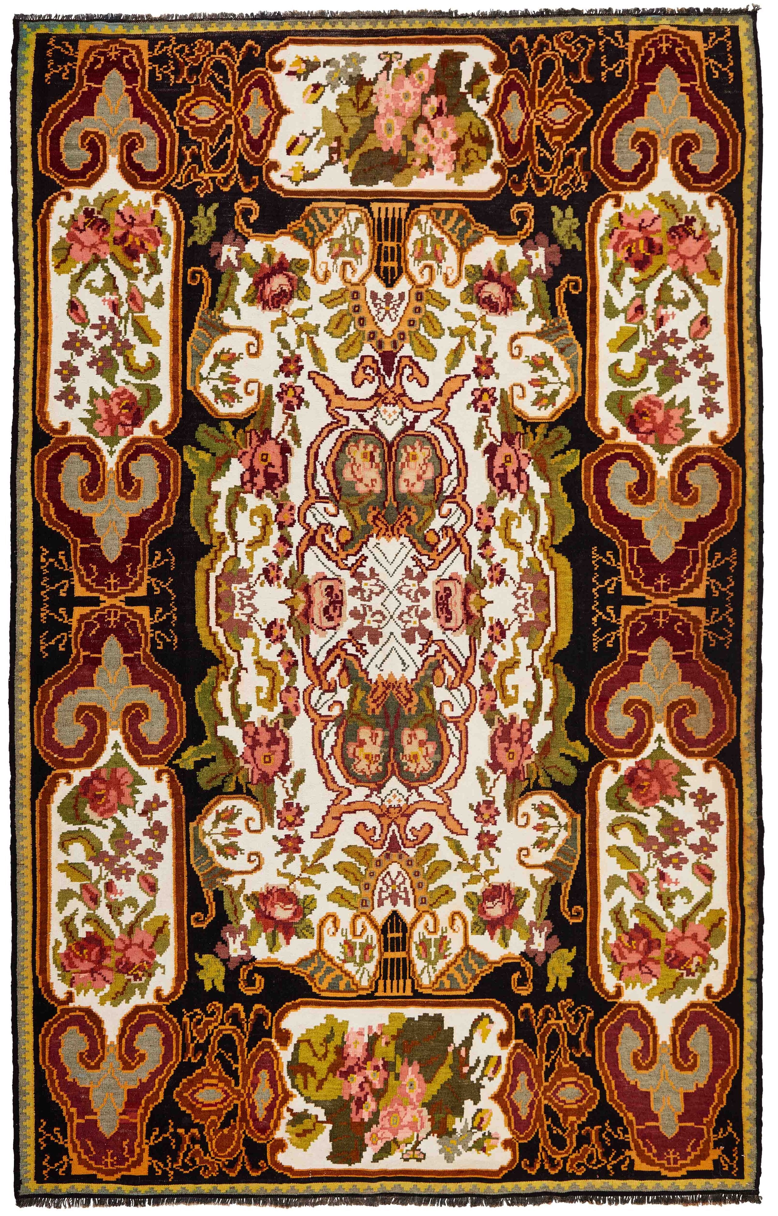 Rose Kilim Old