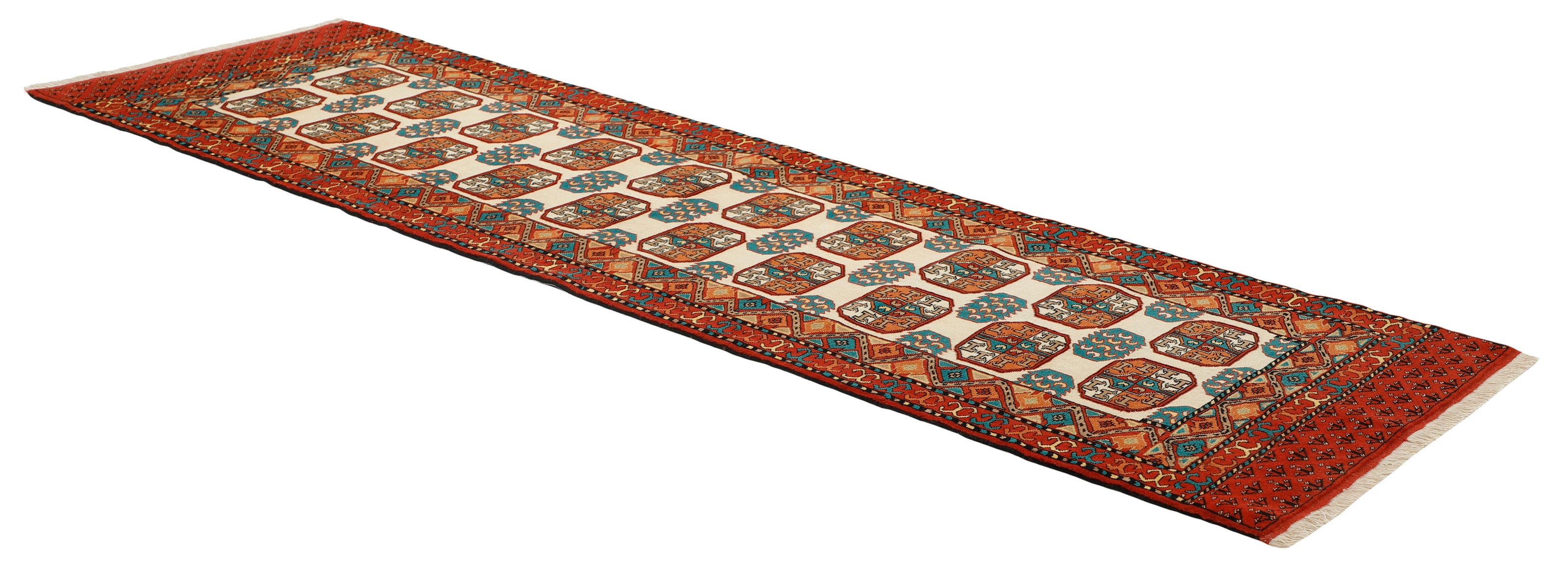 red and black persian runner