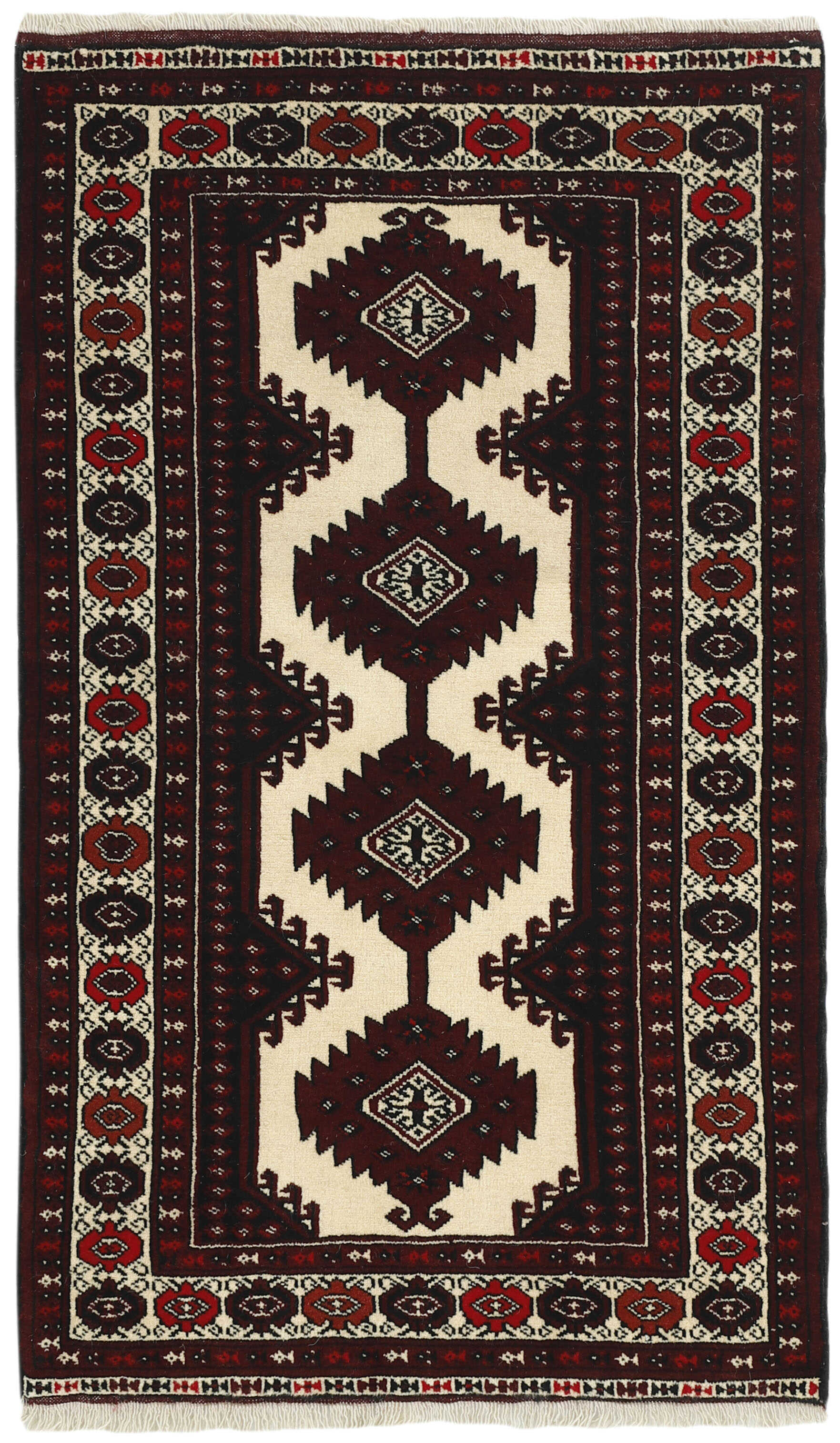 authentic red and black persian rug