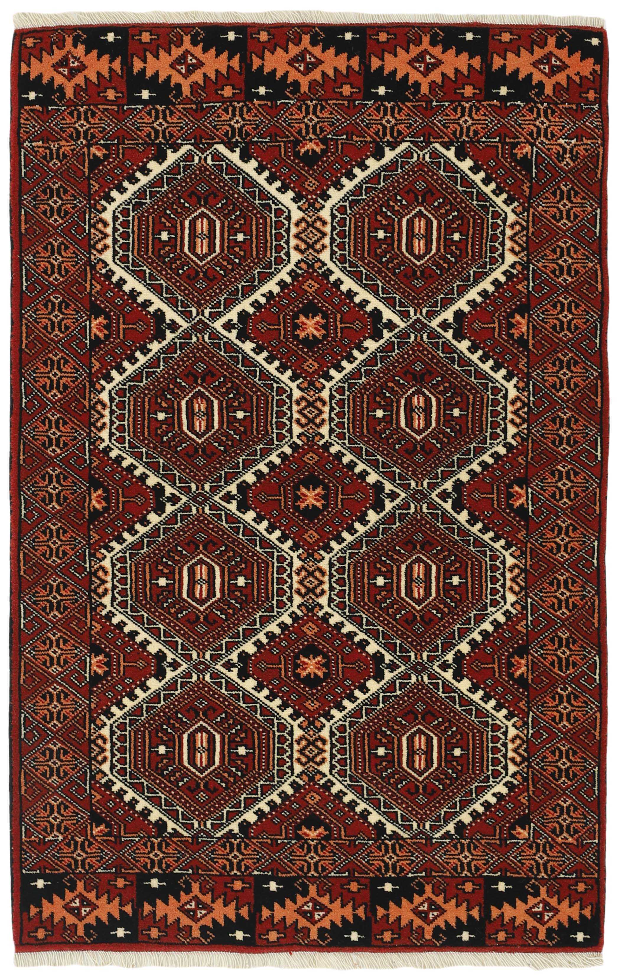 authentic red and black persian rug