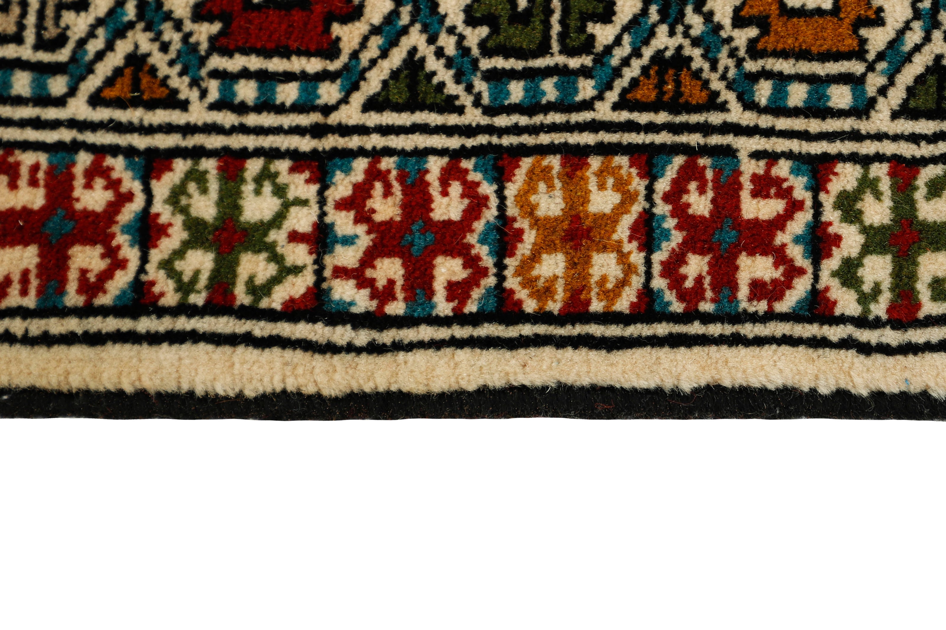 red and black persian runner