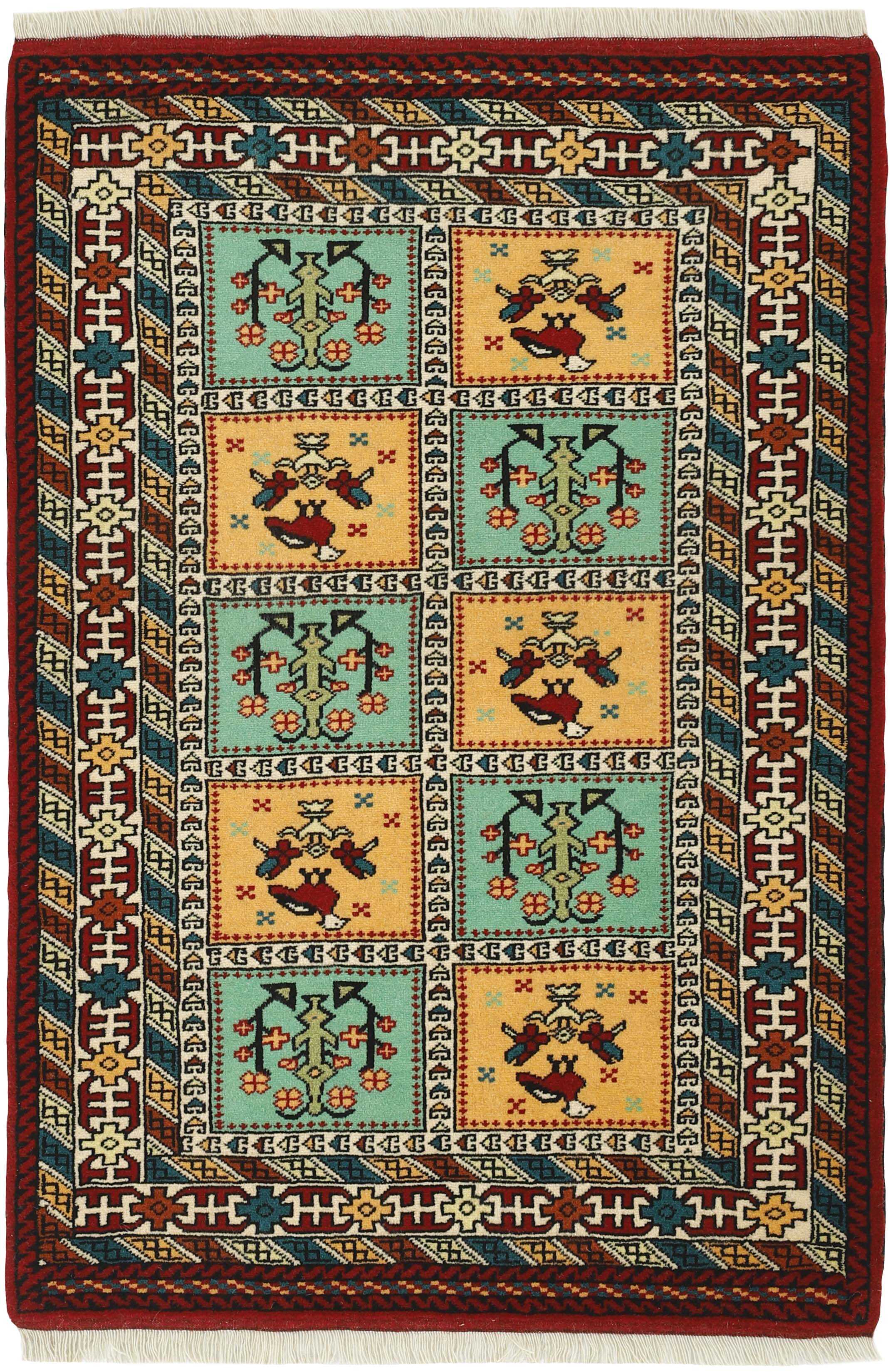 authentic multicolour persian rug
