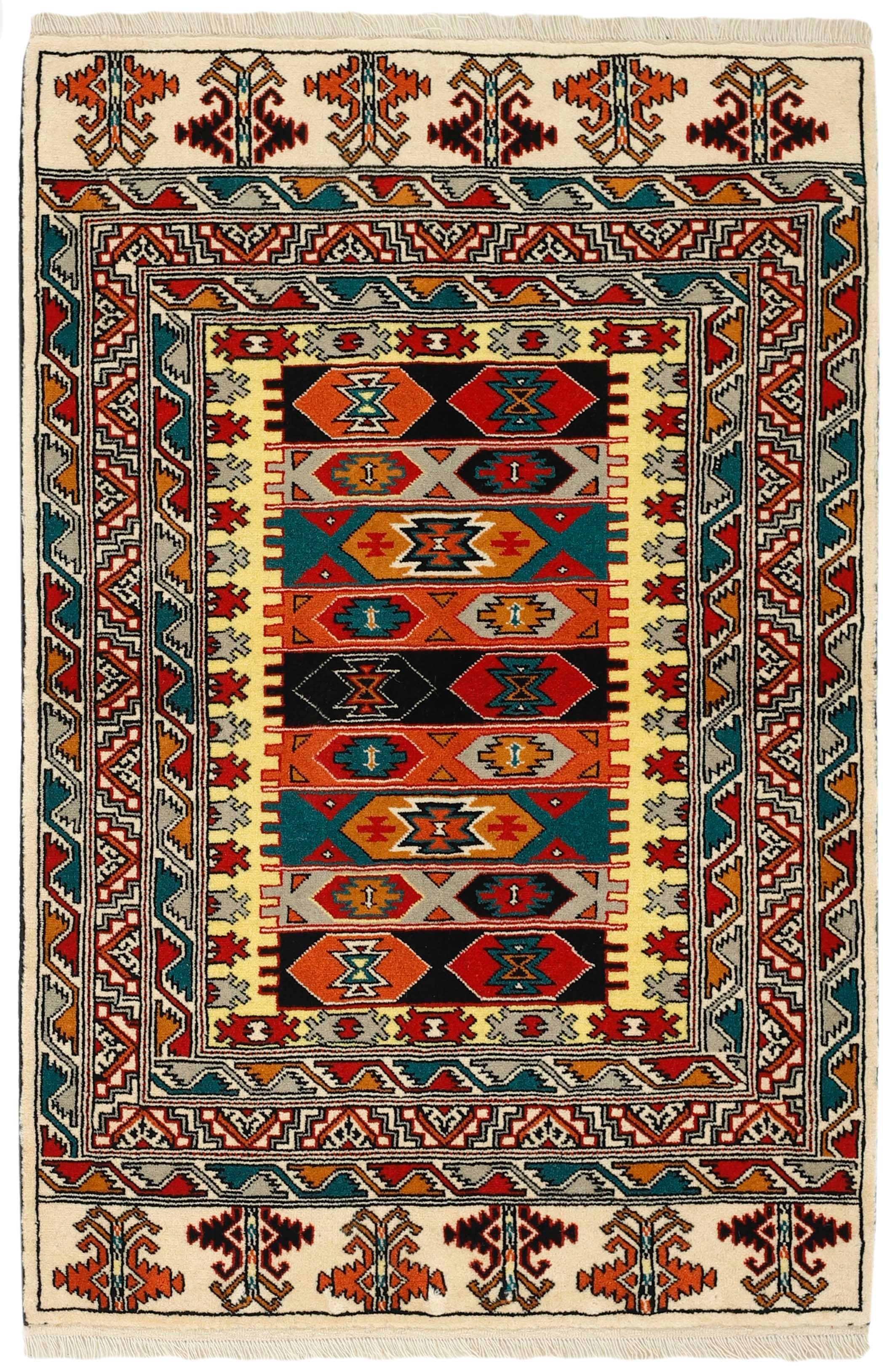 authentic red and black persian rug