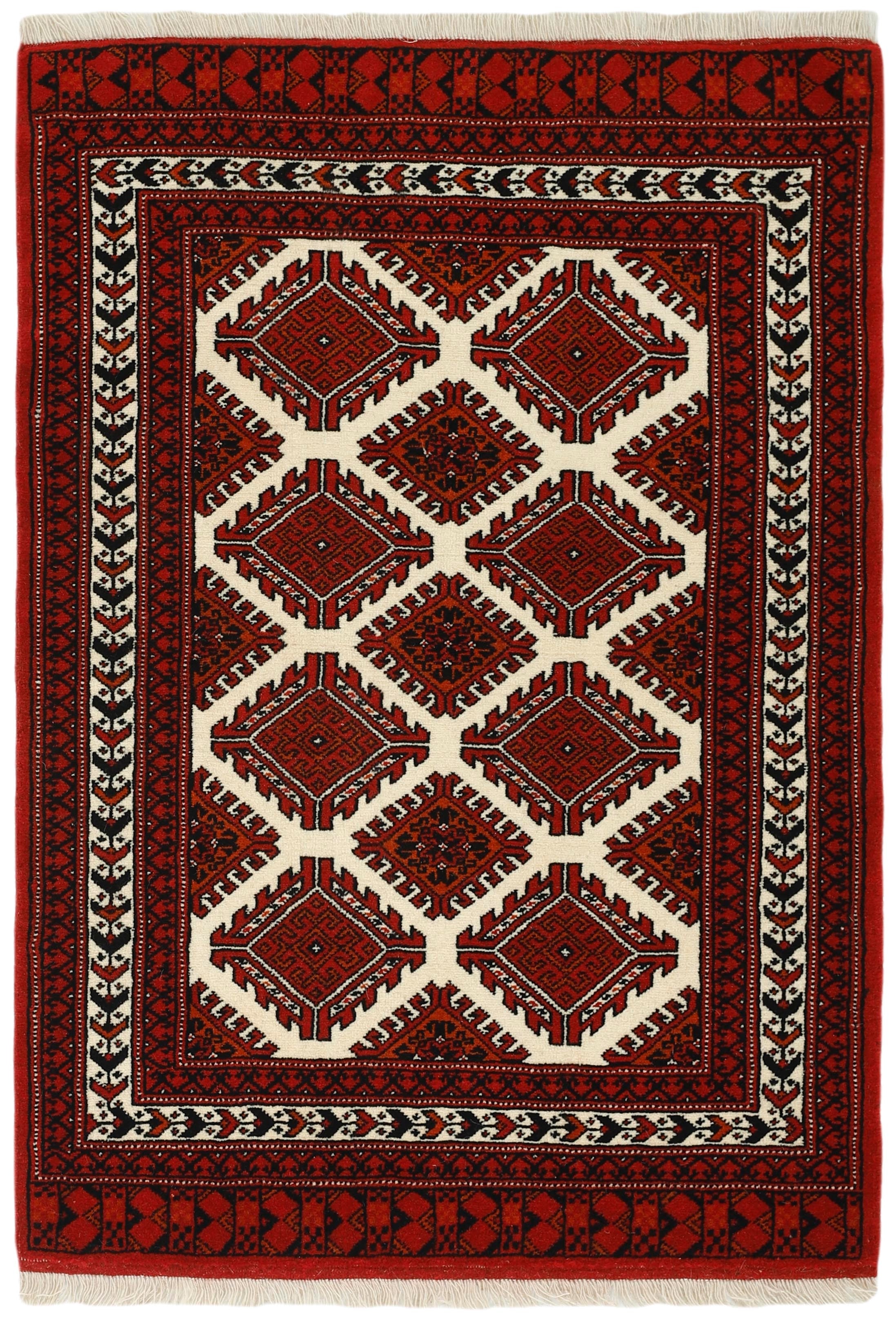authentic red and black persian rug