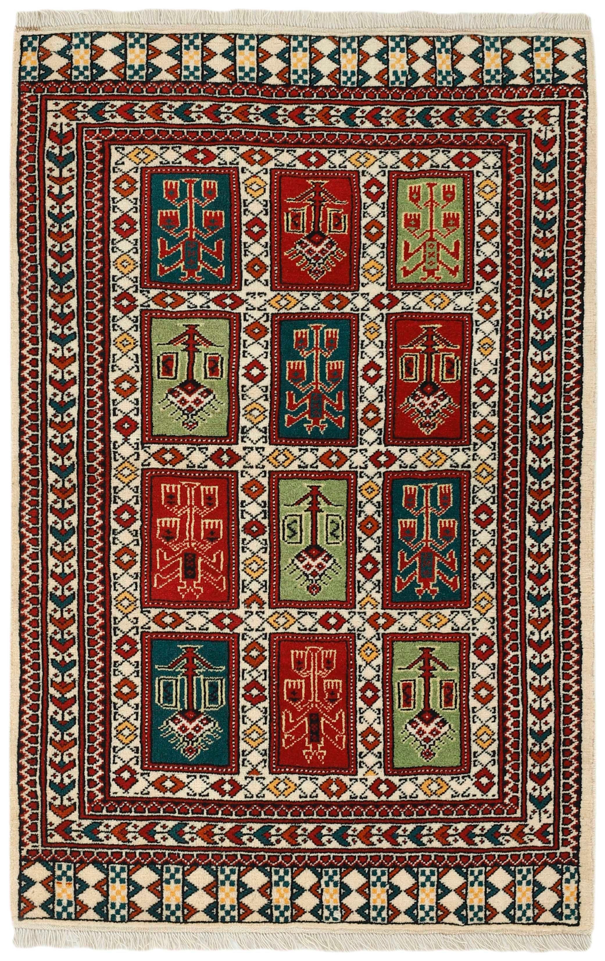 authentic red and black persian rug