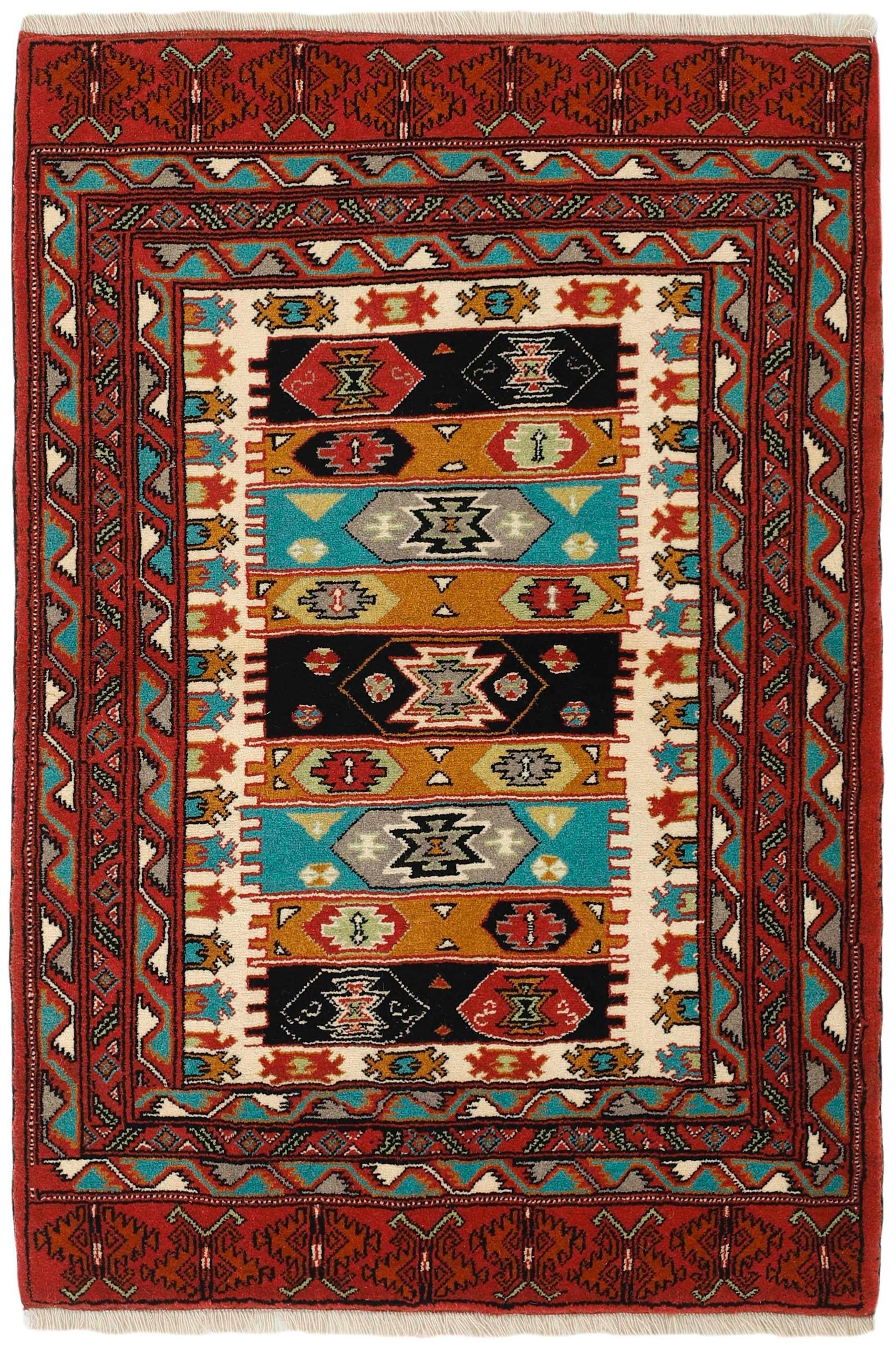 authentic red and black persian rug
