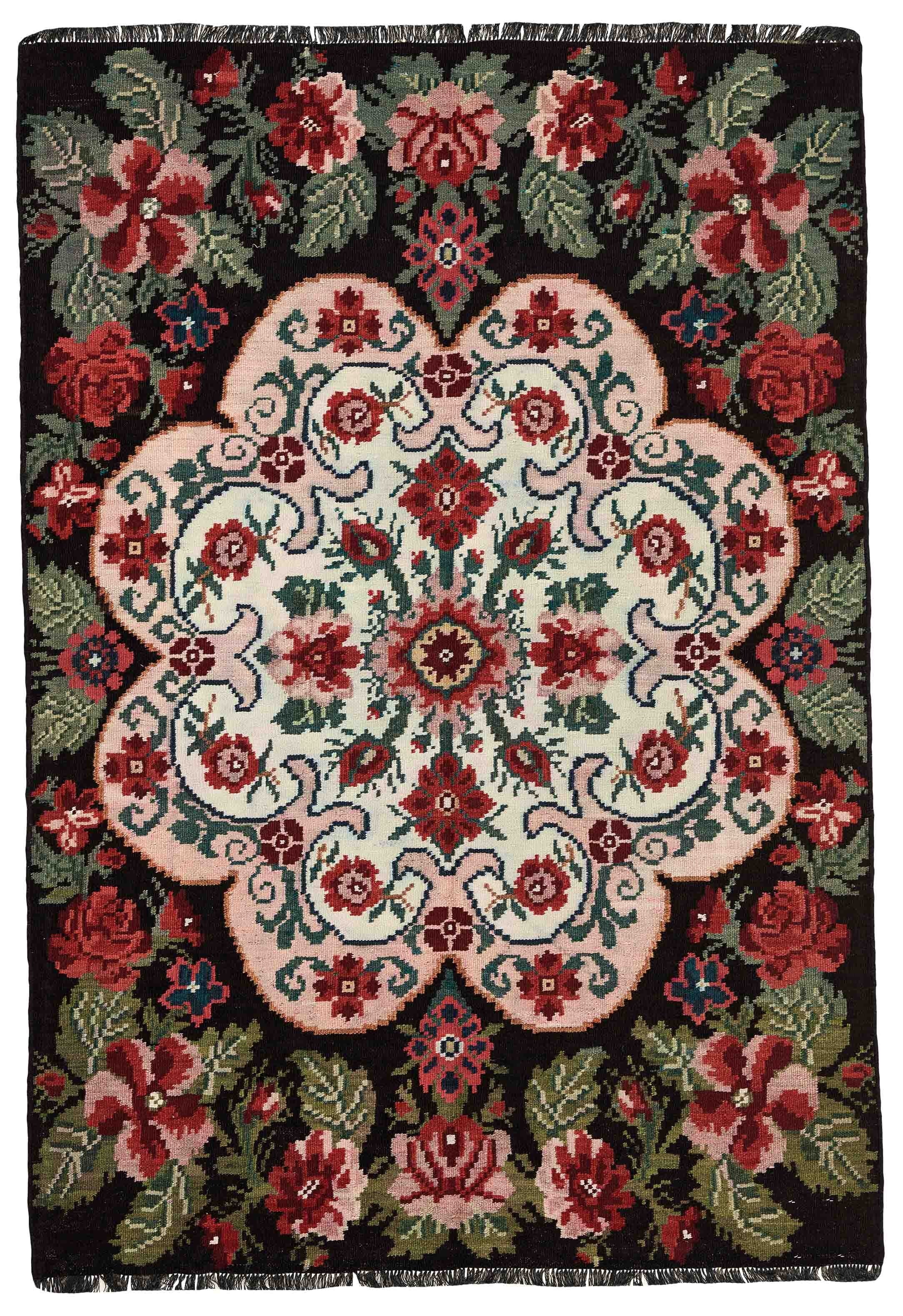 Rose Kilim Old 1475671