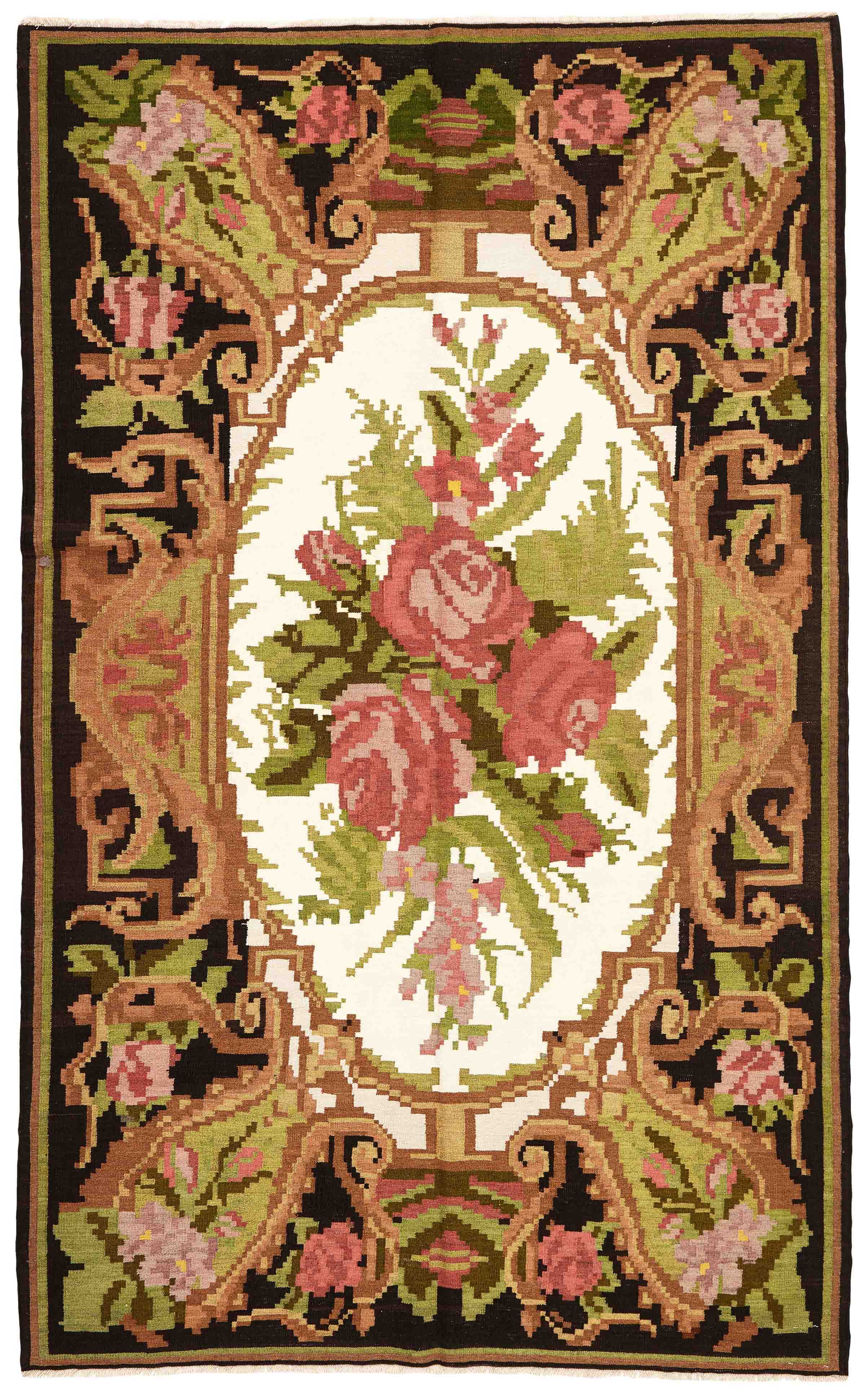 Rose Kilim Old