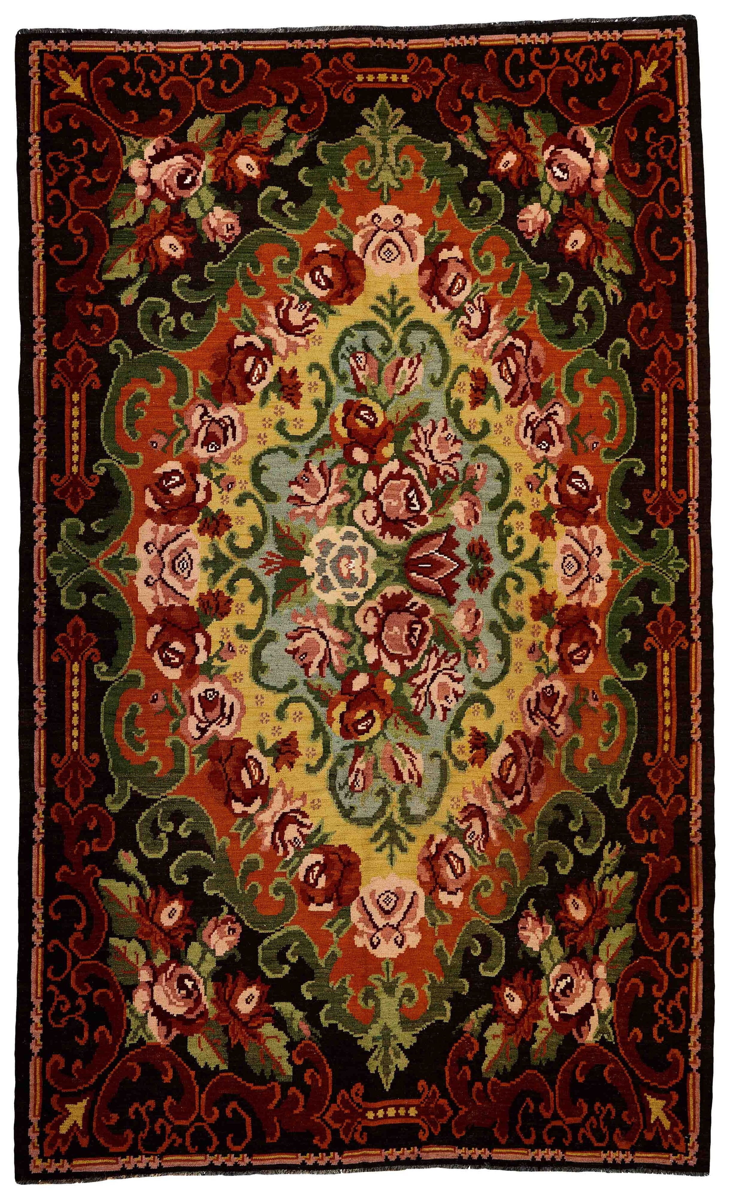 Rose Kilim Old