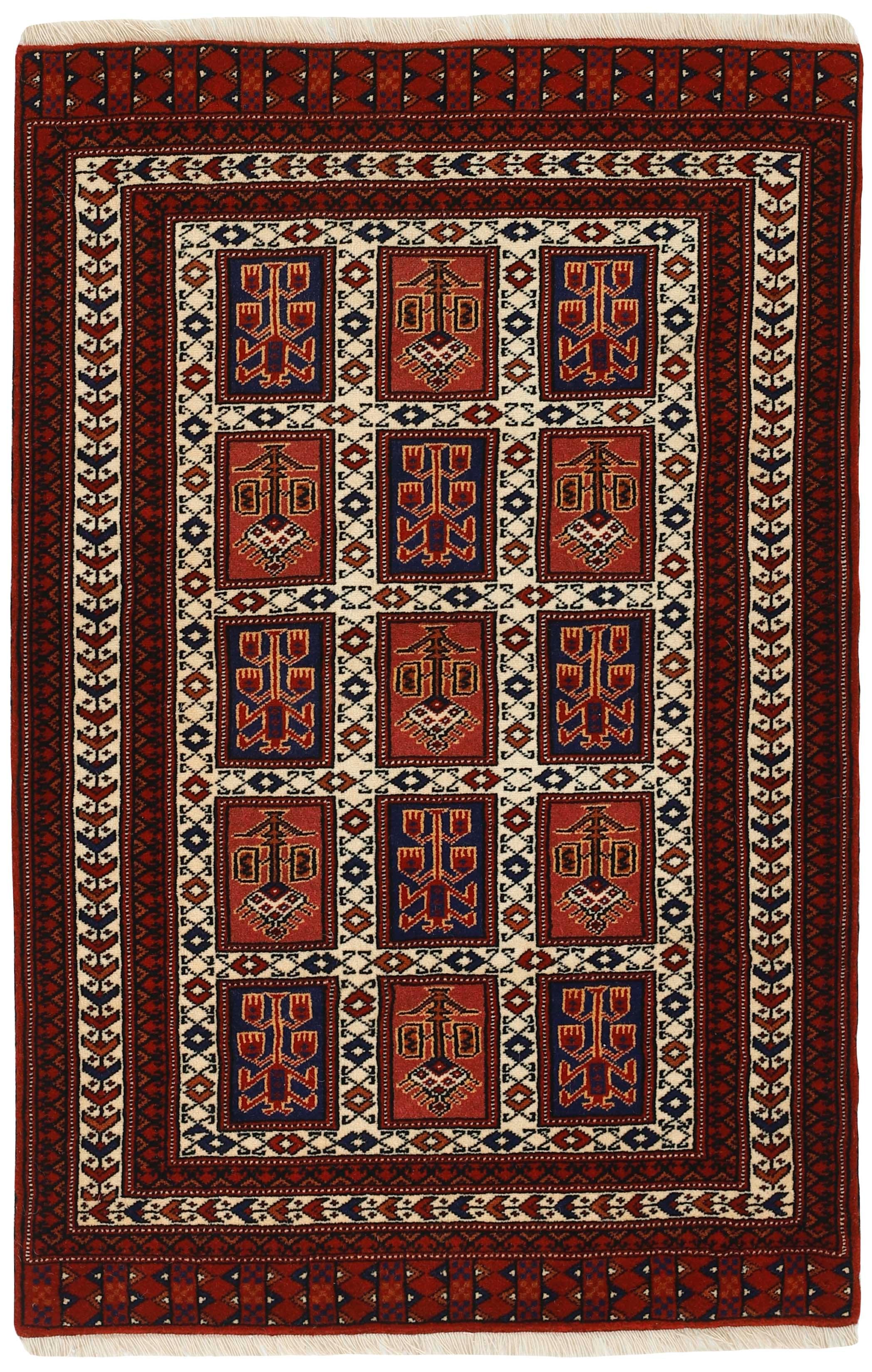 authentic red and black persian rug