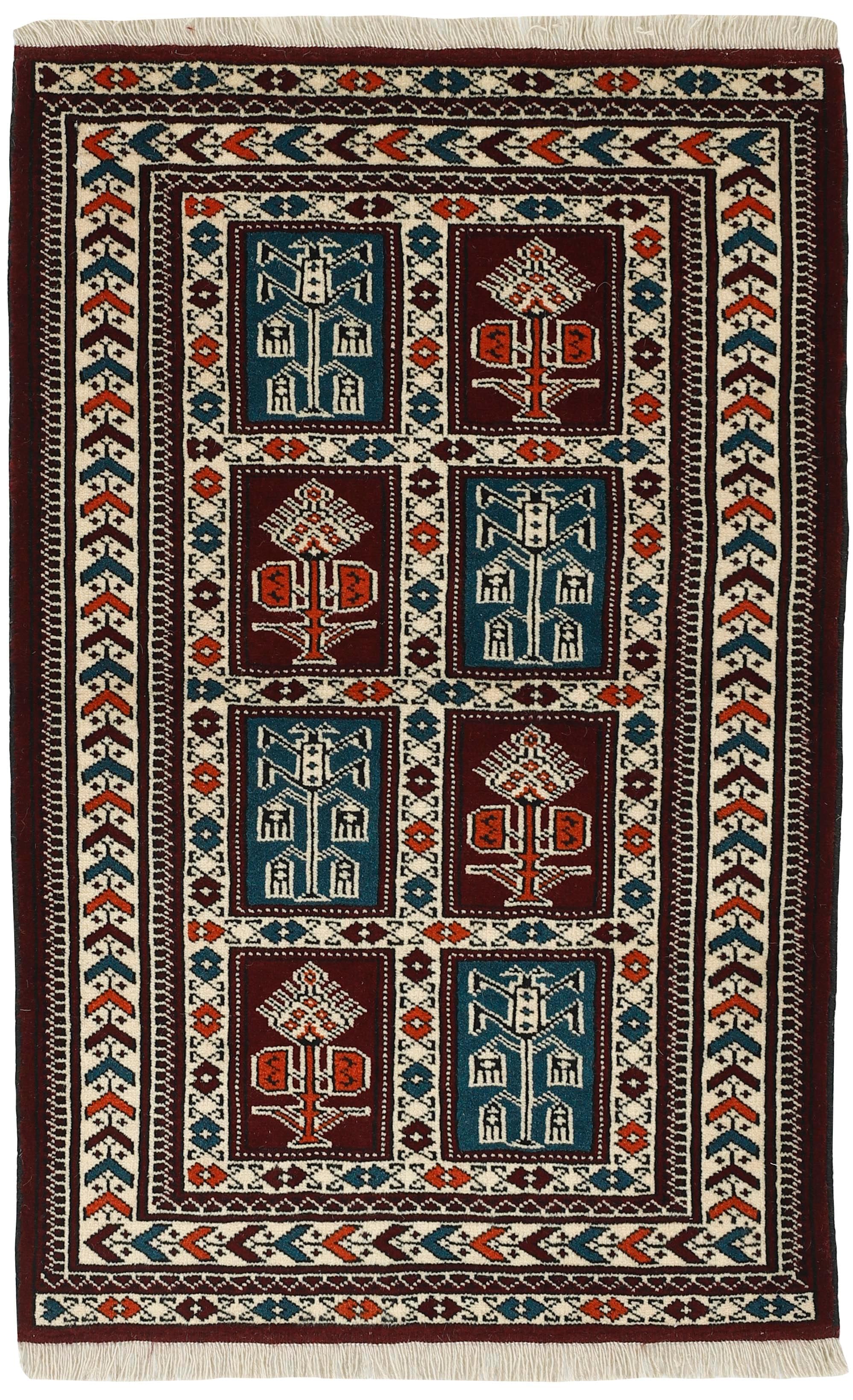 authentic red and black persian rug