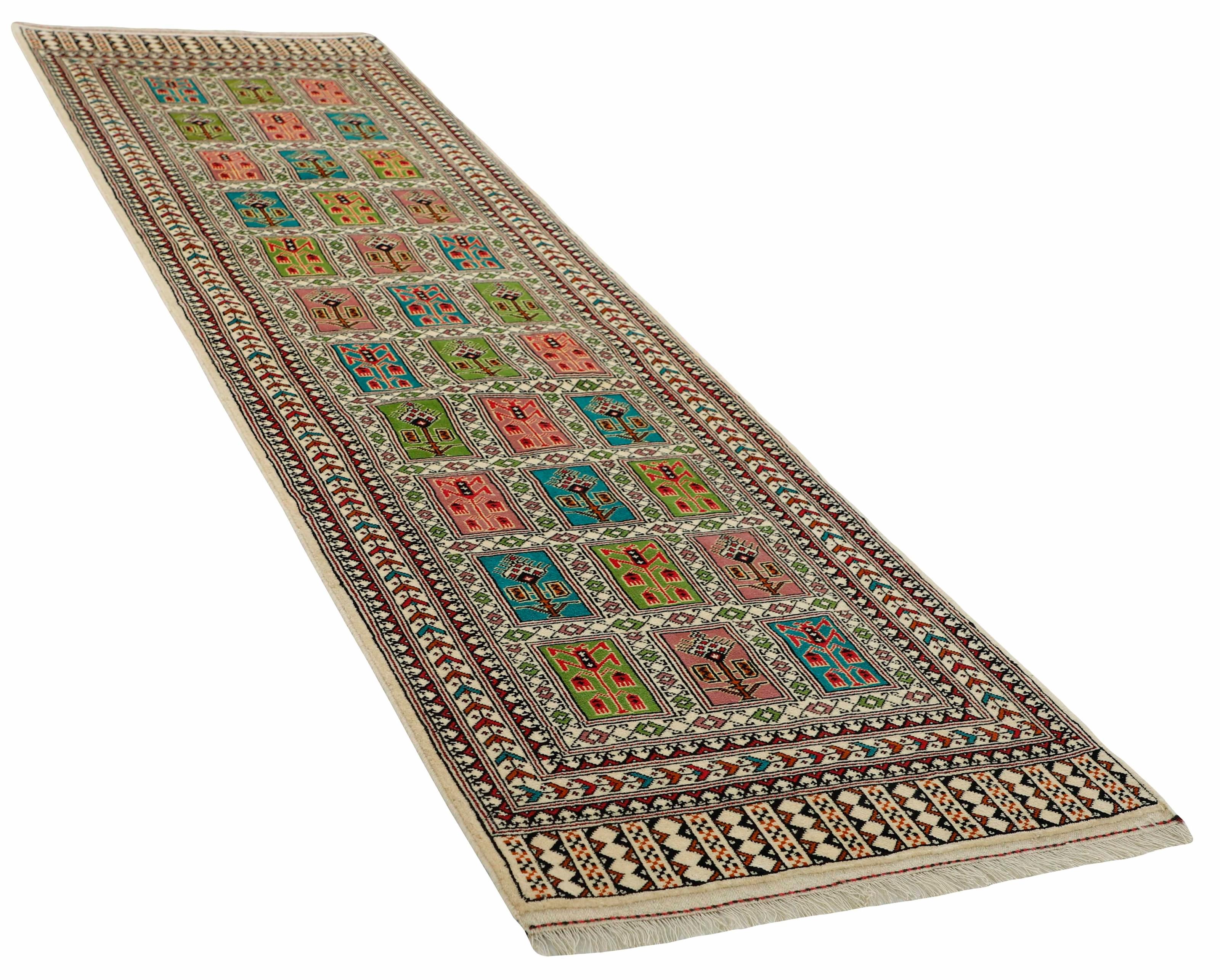 red and black persian runner