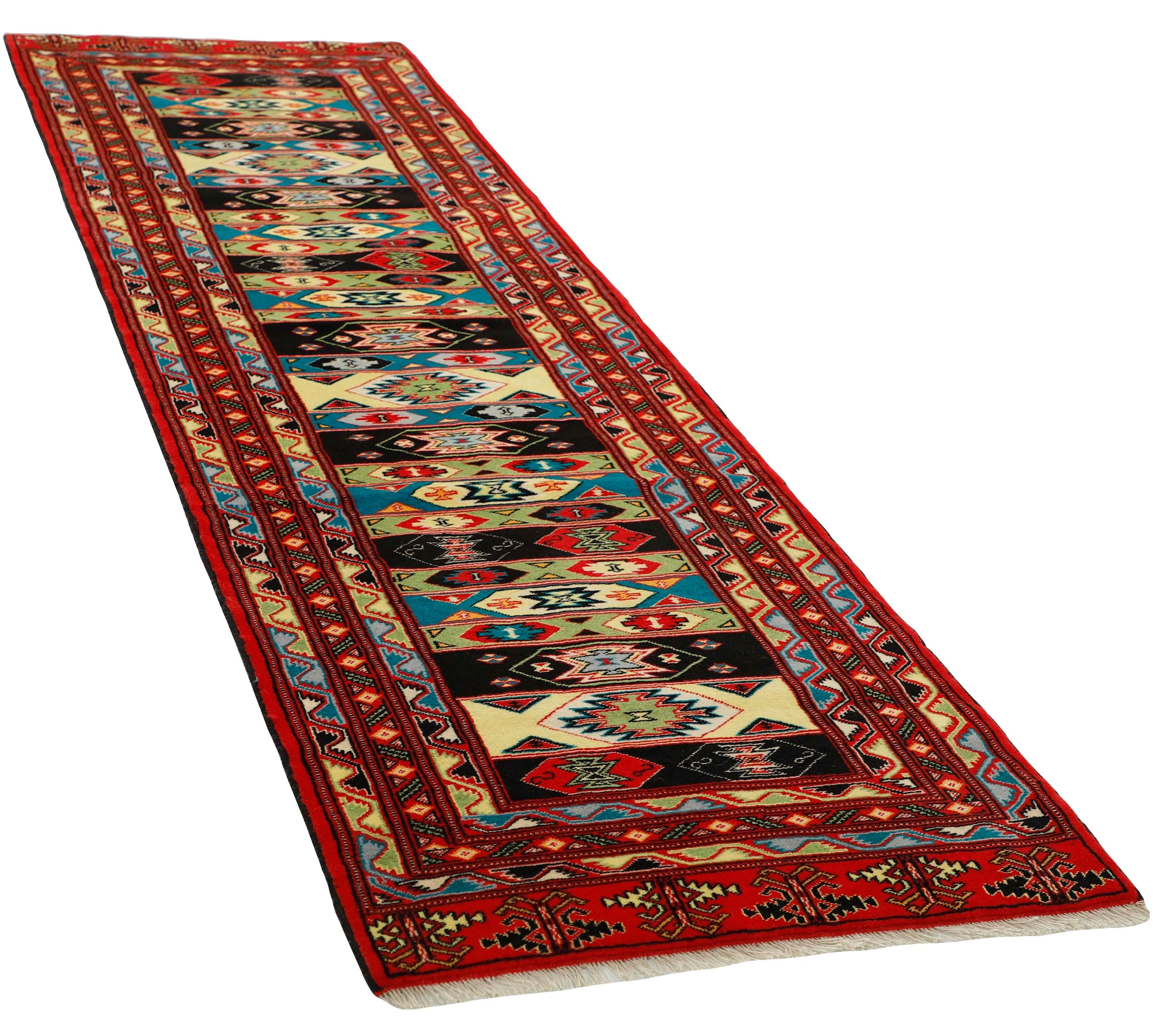  red and black persian runner