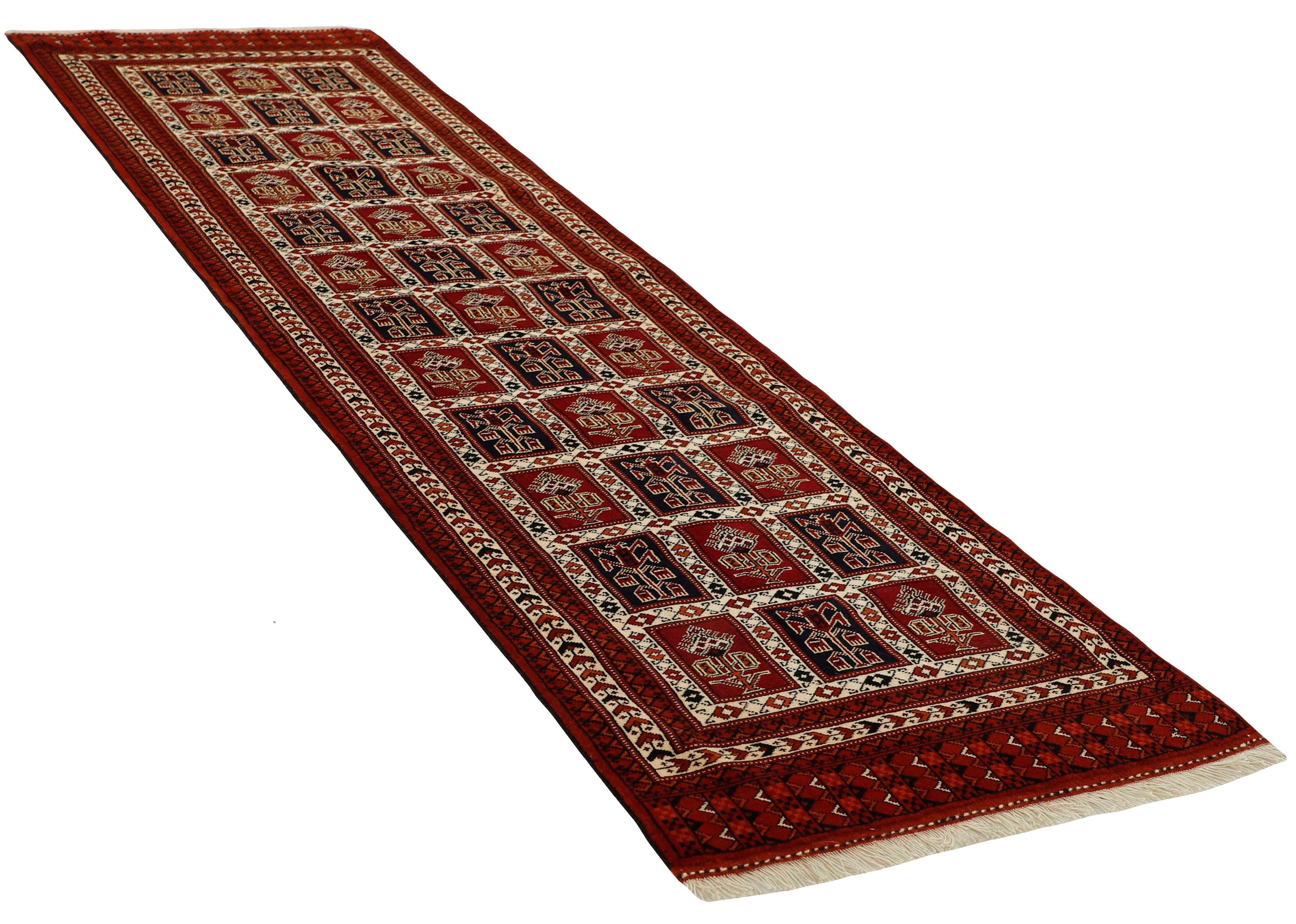 red and black persian runner