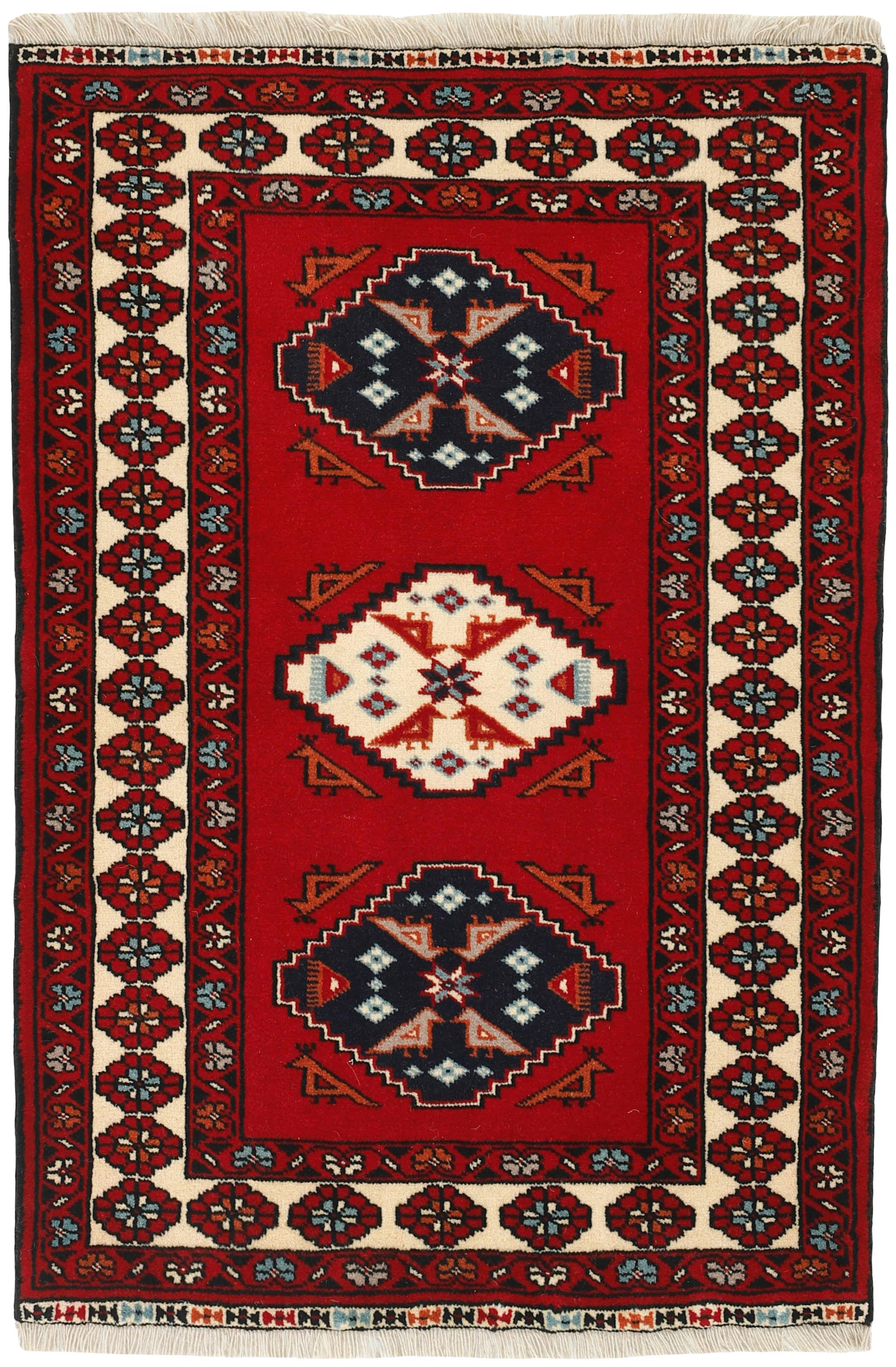 authentic red and black persian rug