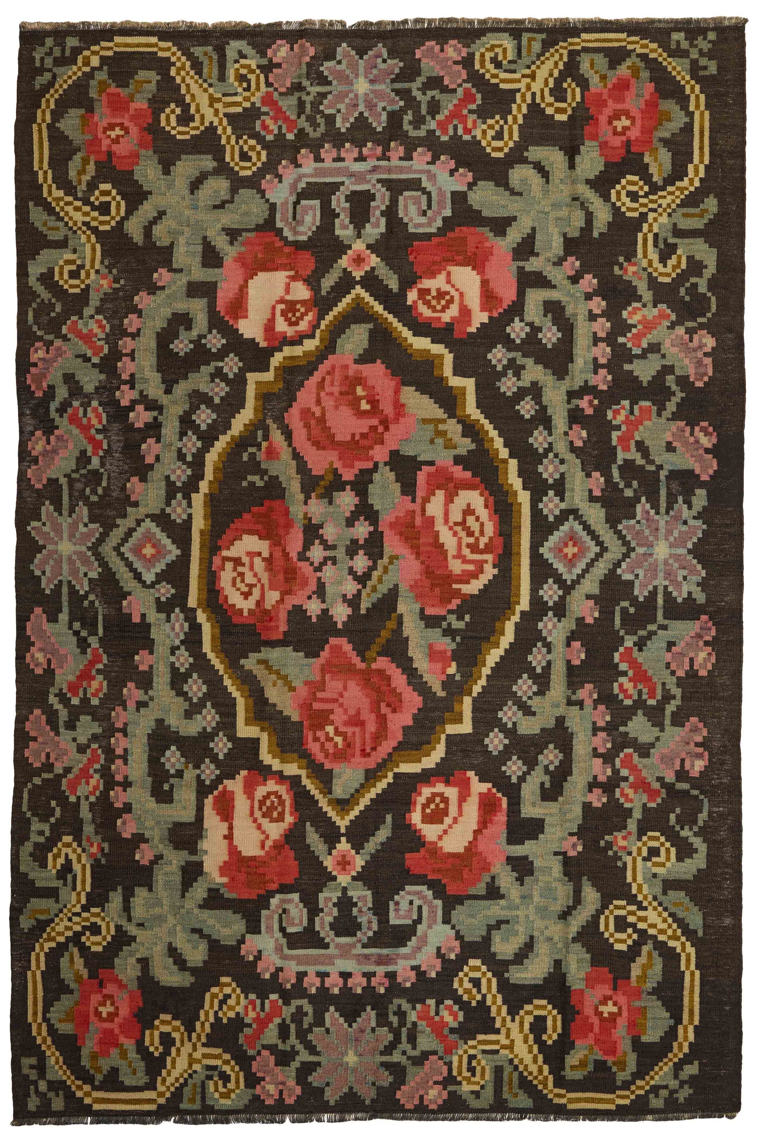 Rose Kilim Old 1483522