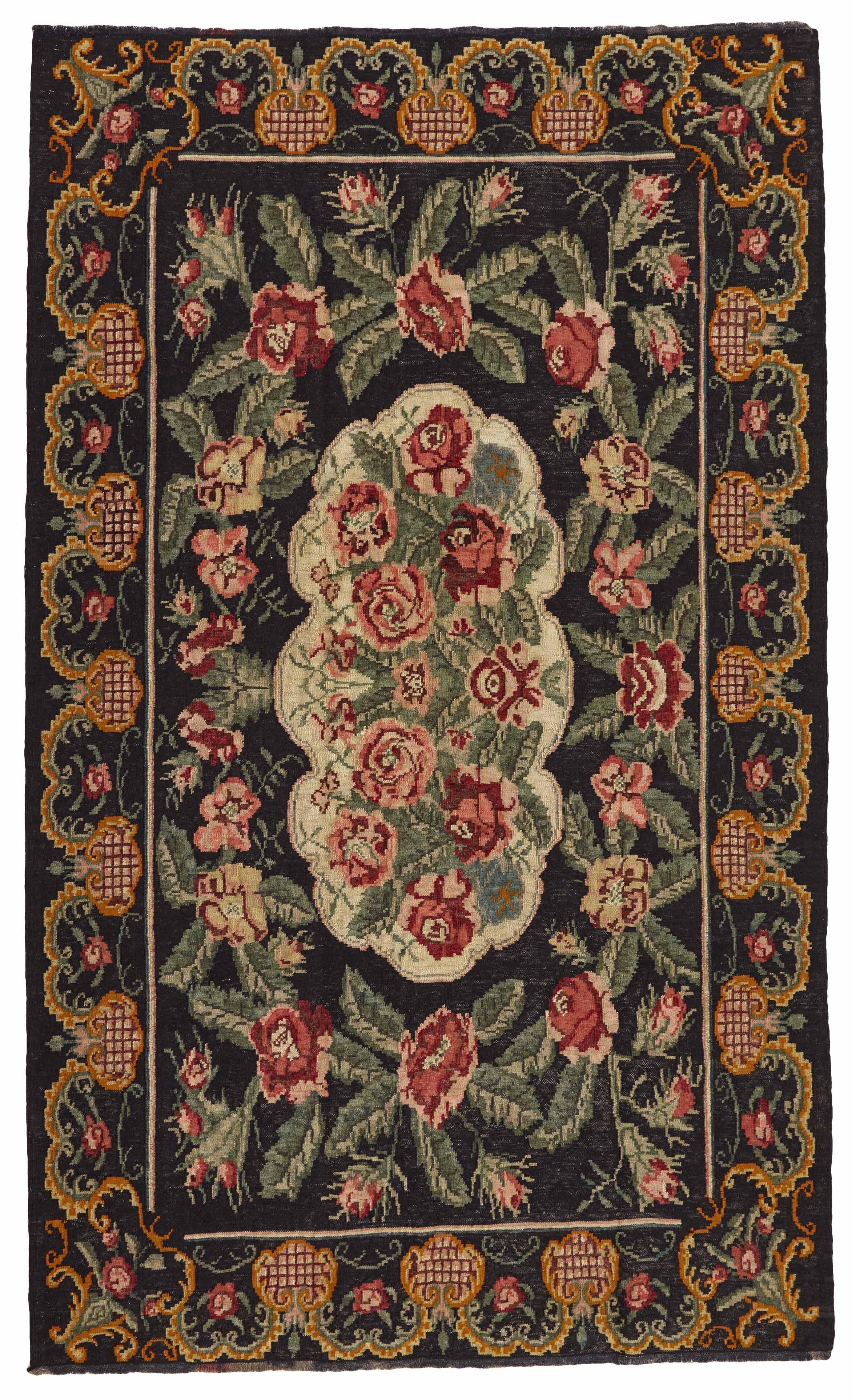 Rose Kilim Old 1483529