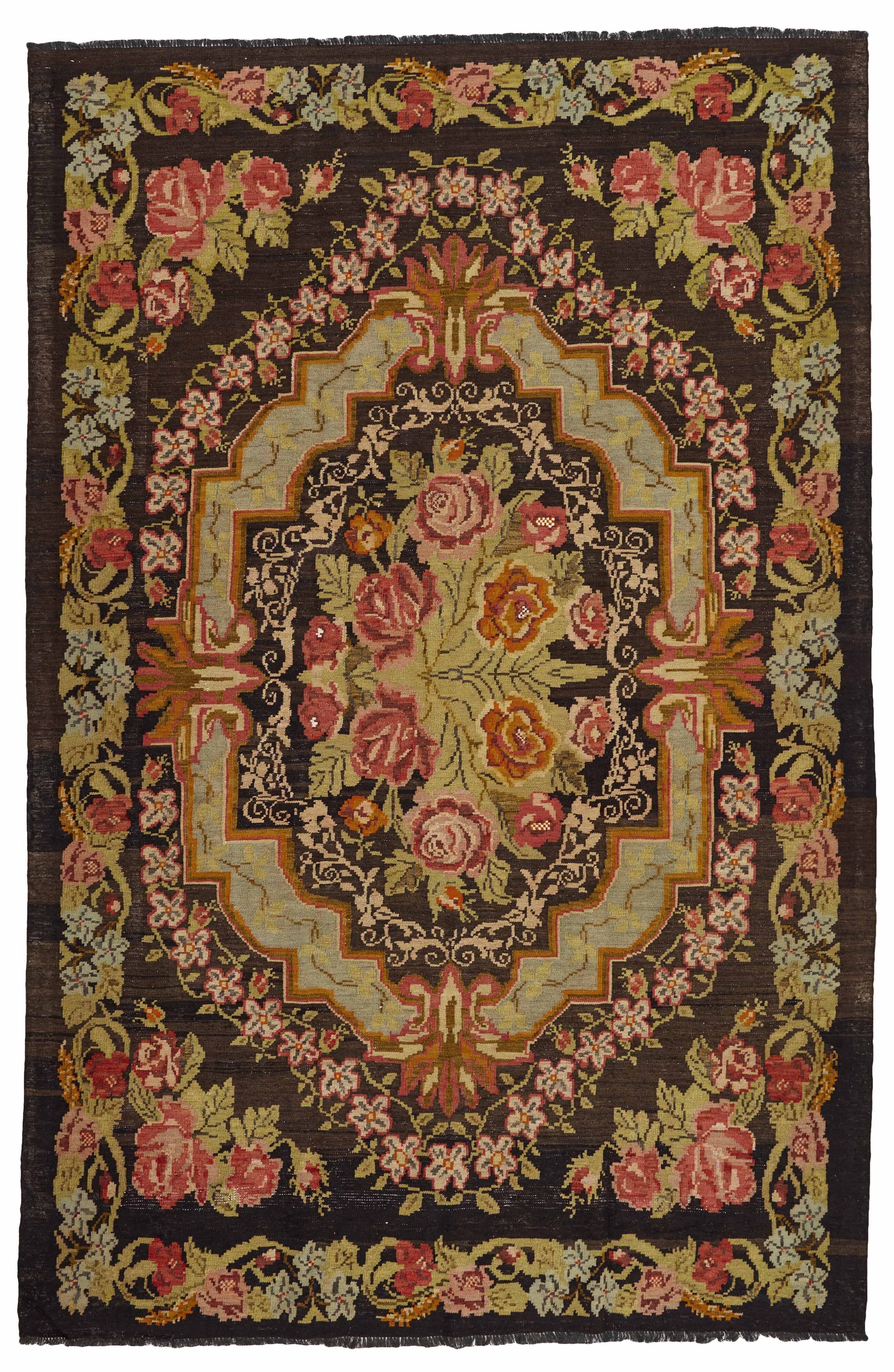 Rose Kilim Old 1483537