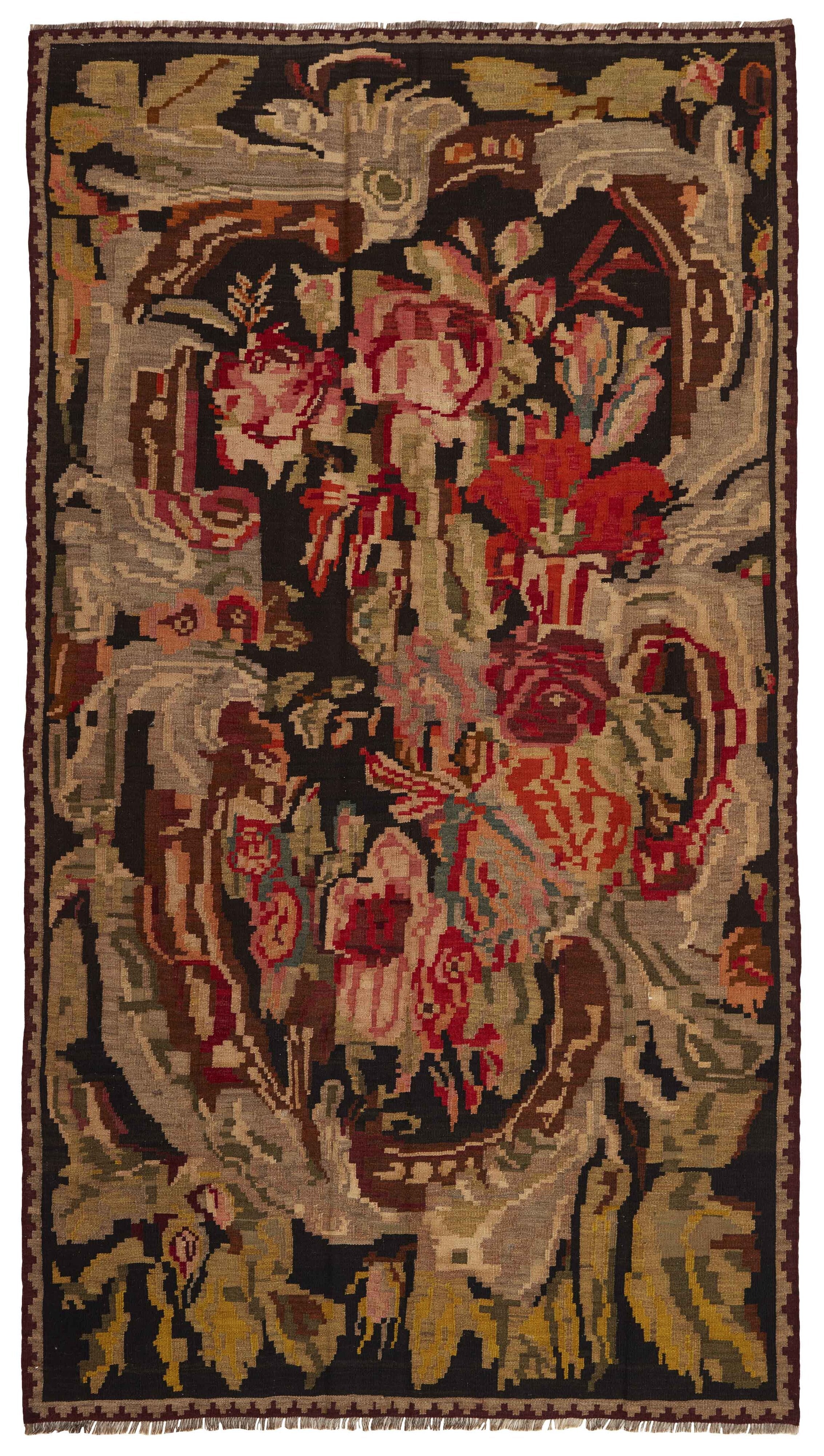 Rose Kilim Old 1483539