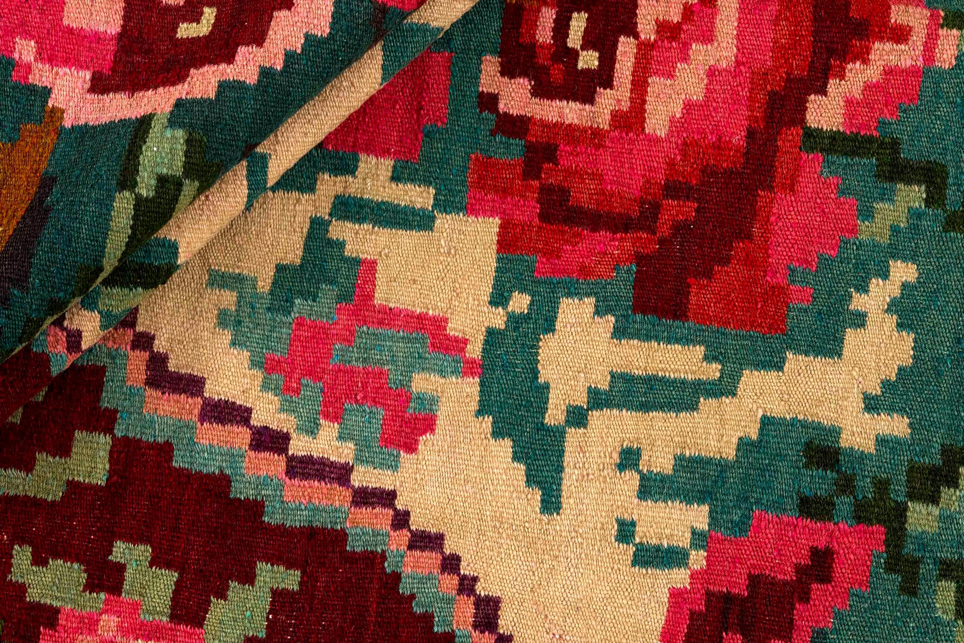 Rose Kilim Old 1483540