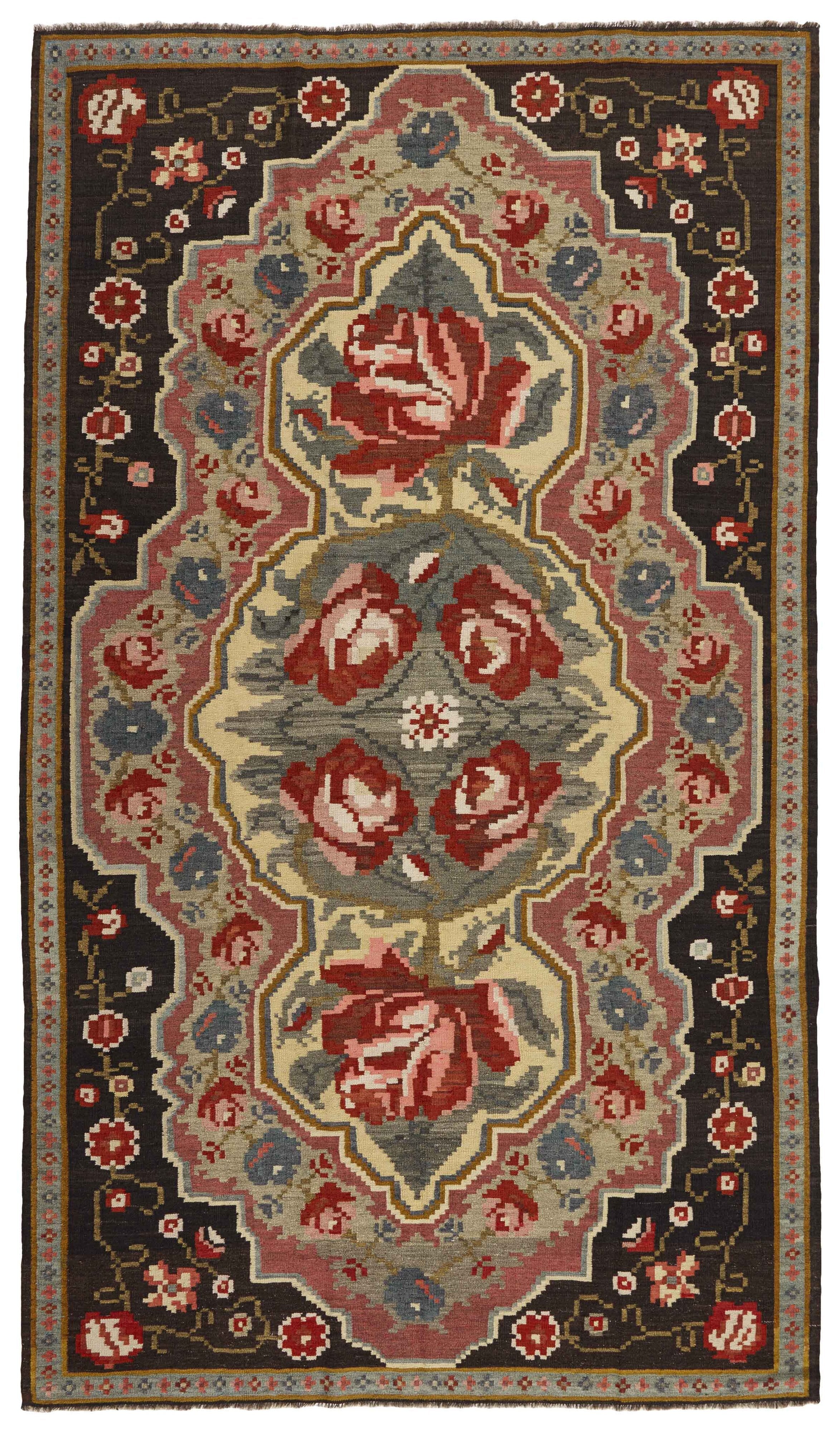 Rose Kilim Old 1483547