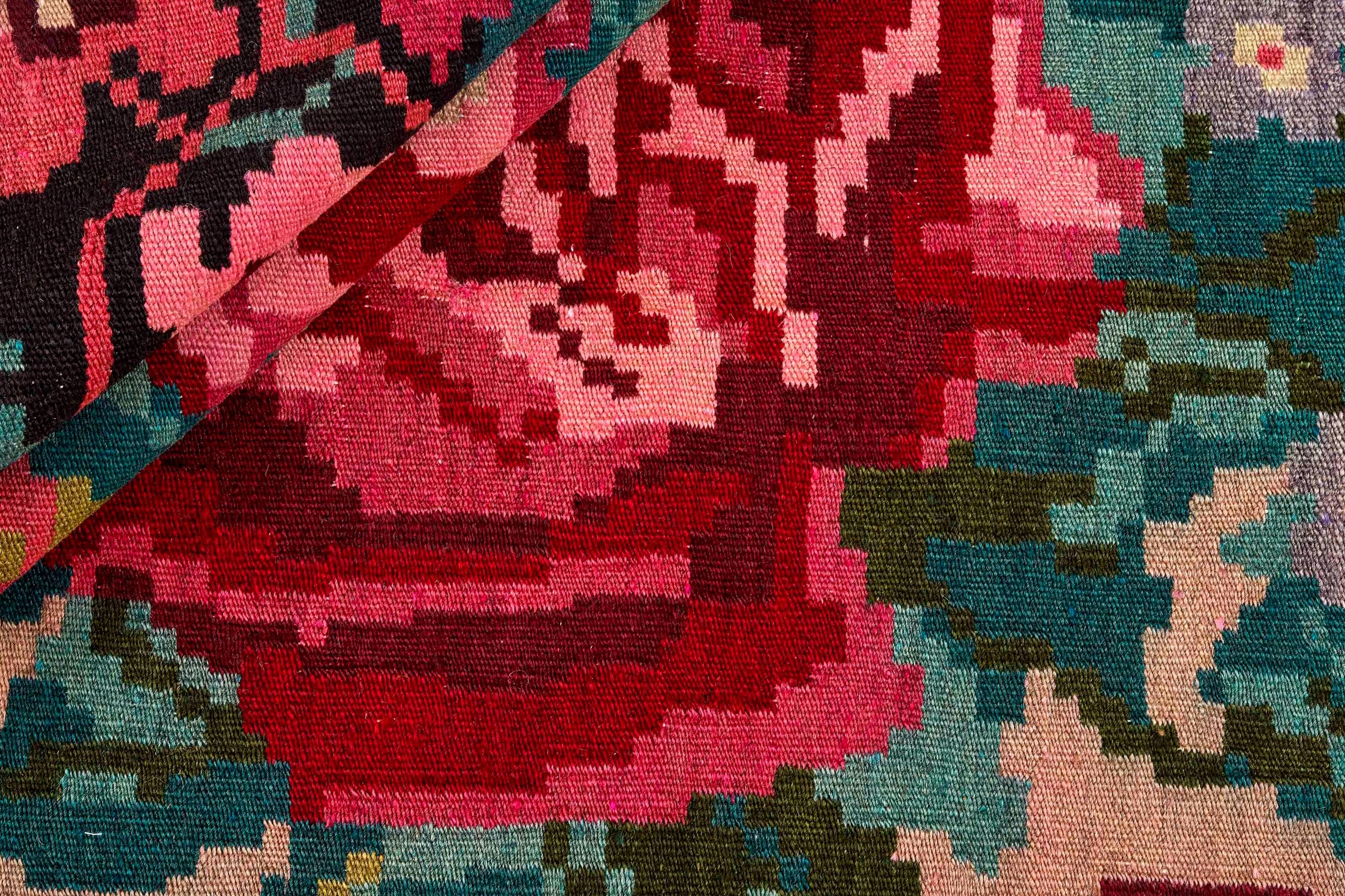 Rose Kilim Old 1483561