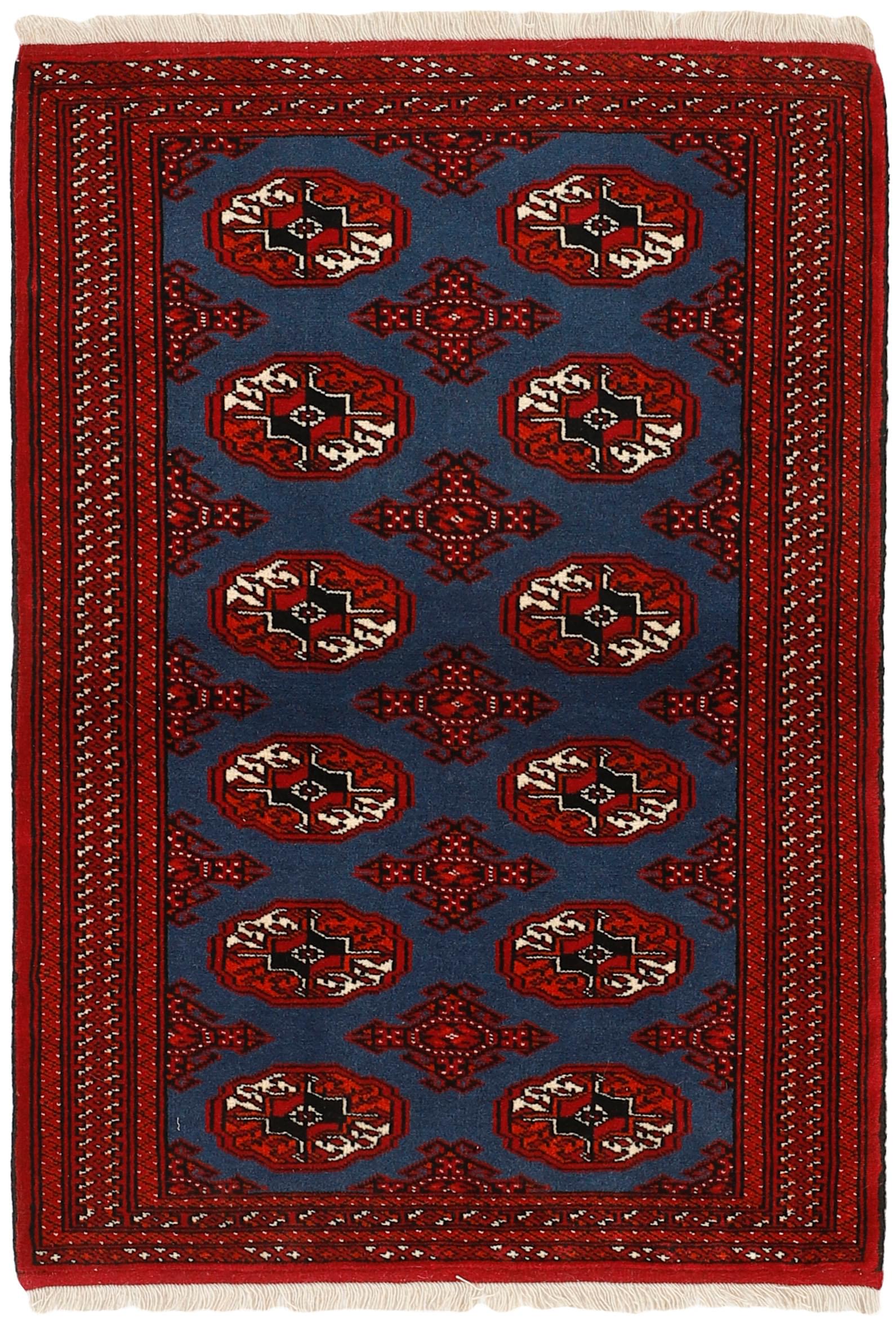 authentic red and blue persian rug