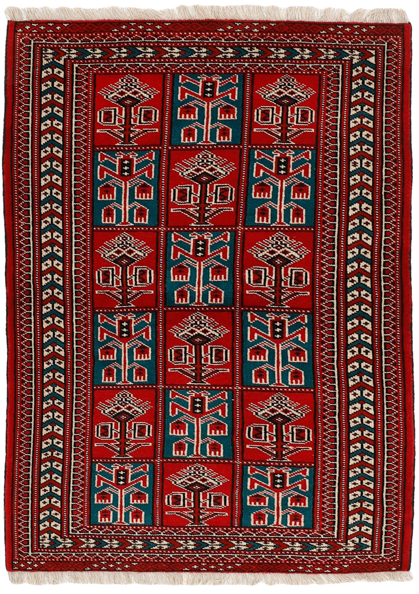 authentic red and blue persian rug