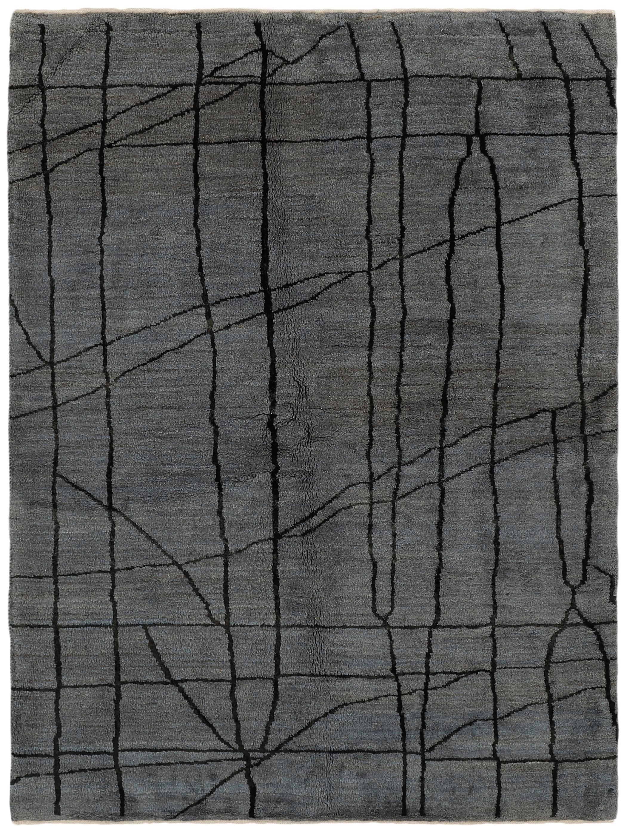 Authentic Oriental Kelim flatweave rug in grey, beige and brown