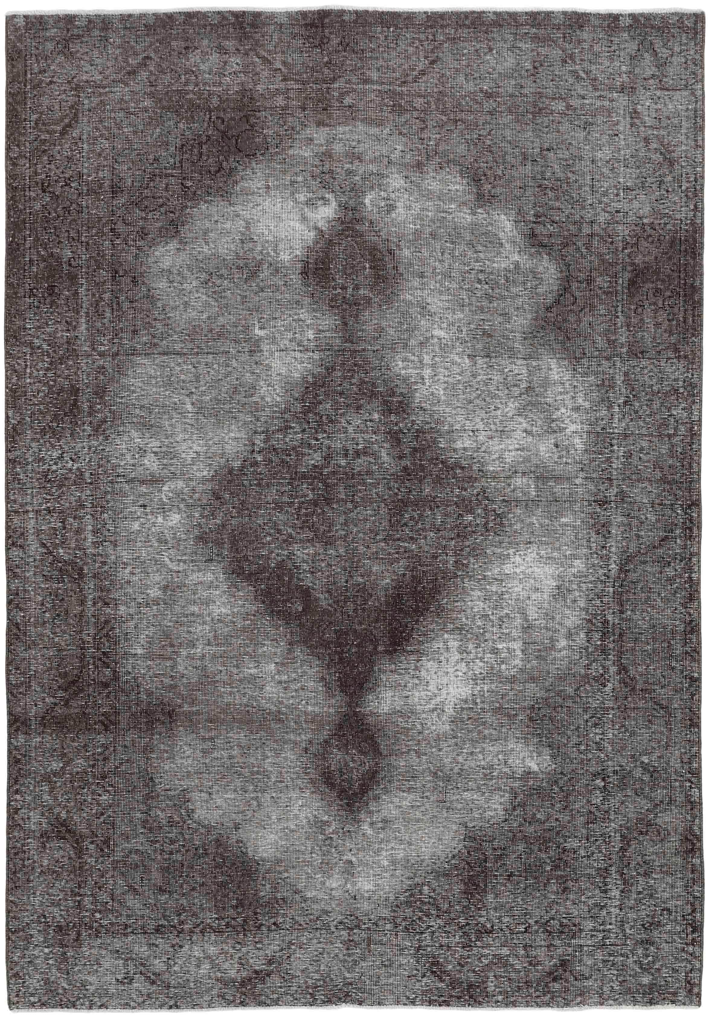 grey vintage persian rug