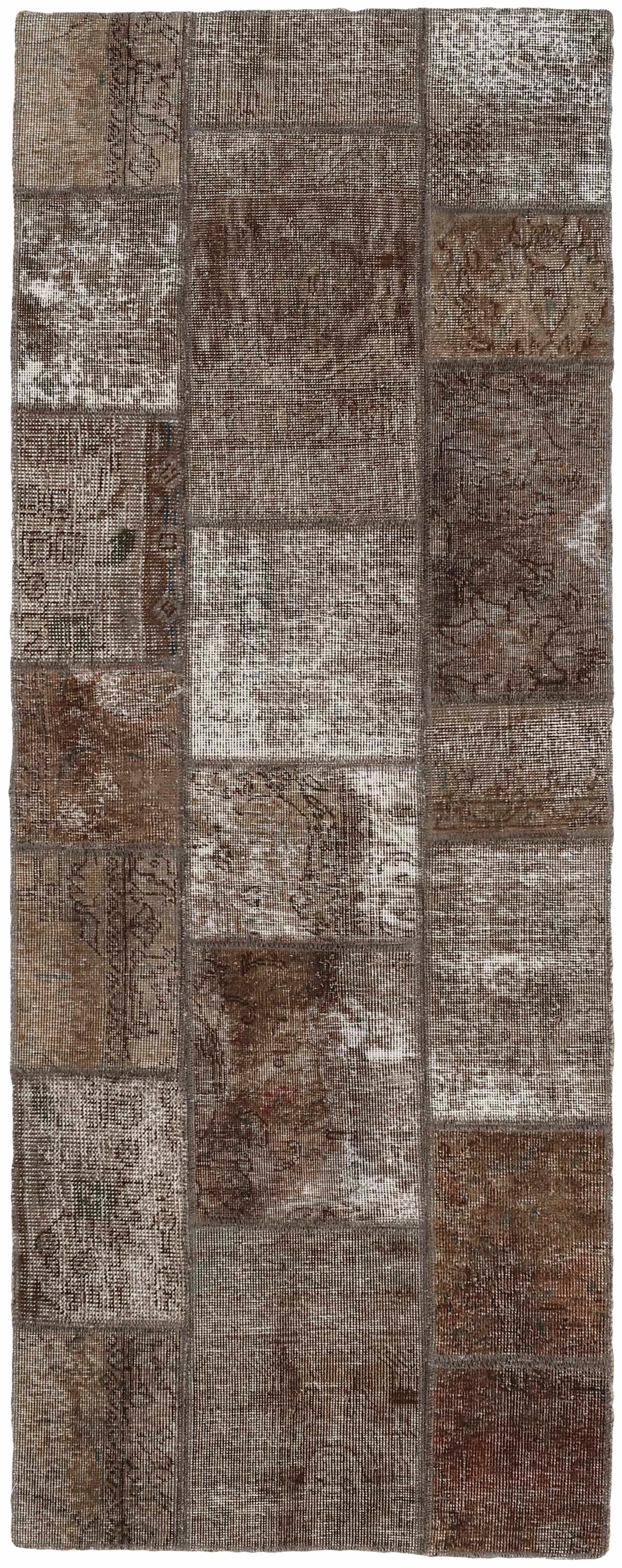 Authentic multicolour patchwork persian runner